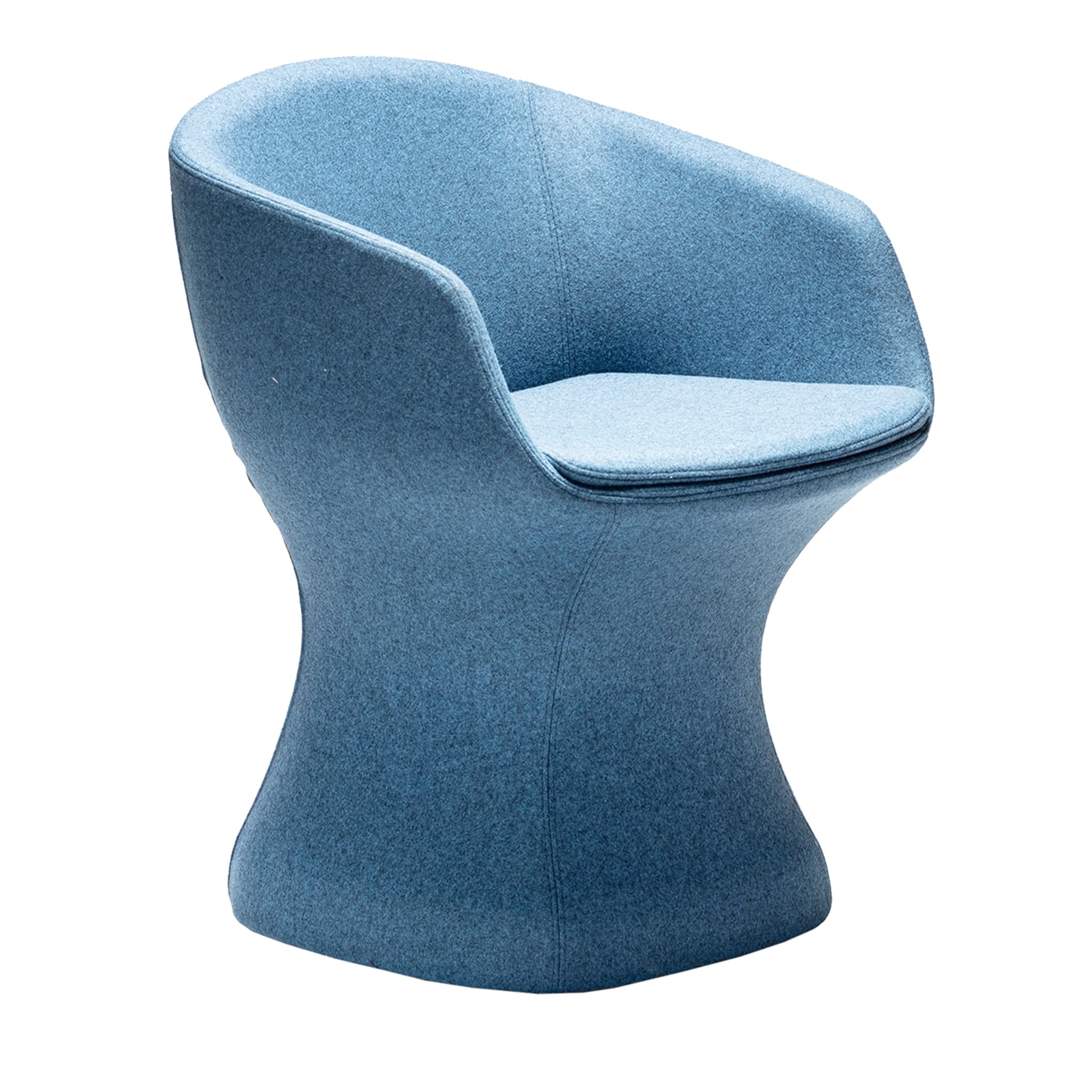 So-Pretty Blue Armchair by Dario Delpin - Main view