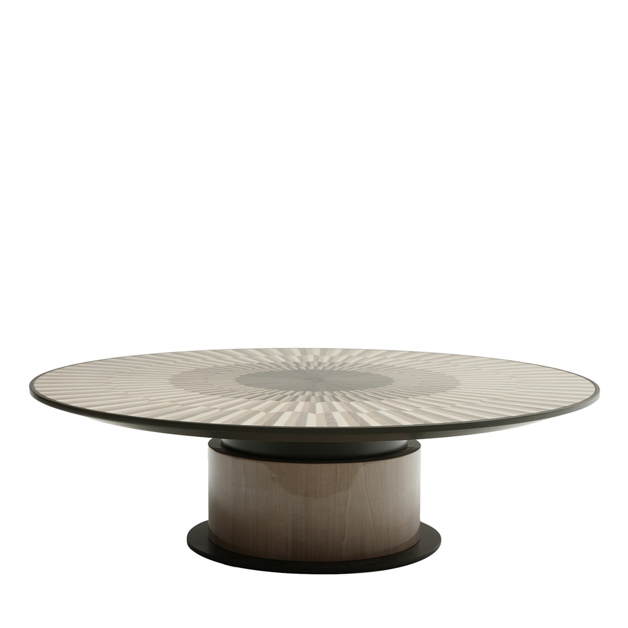 Tavolino rotondo Altobasso grigio chiaro - Vista principale