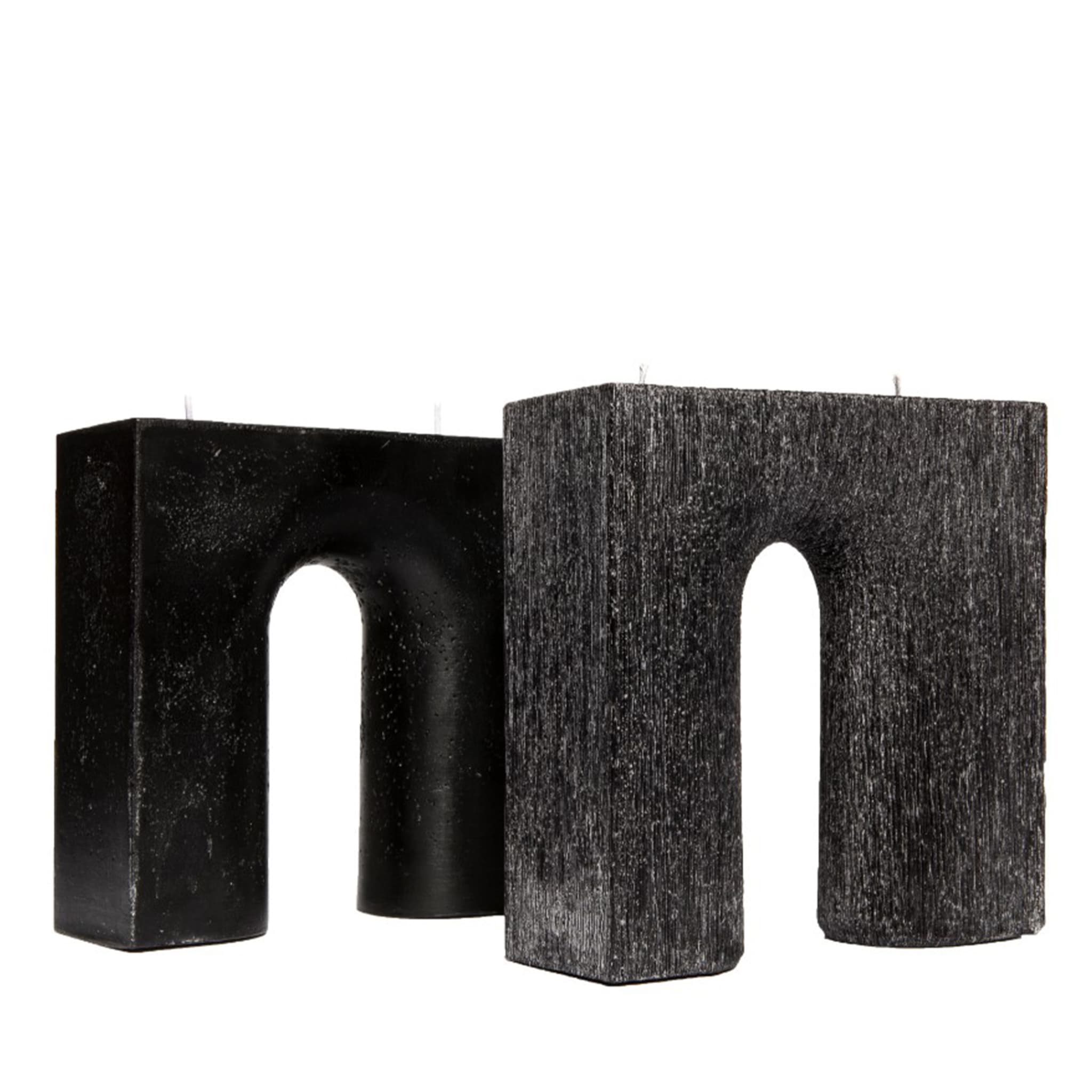 Trionfo Set of 2 Black Candles - Main view