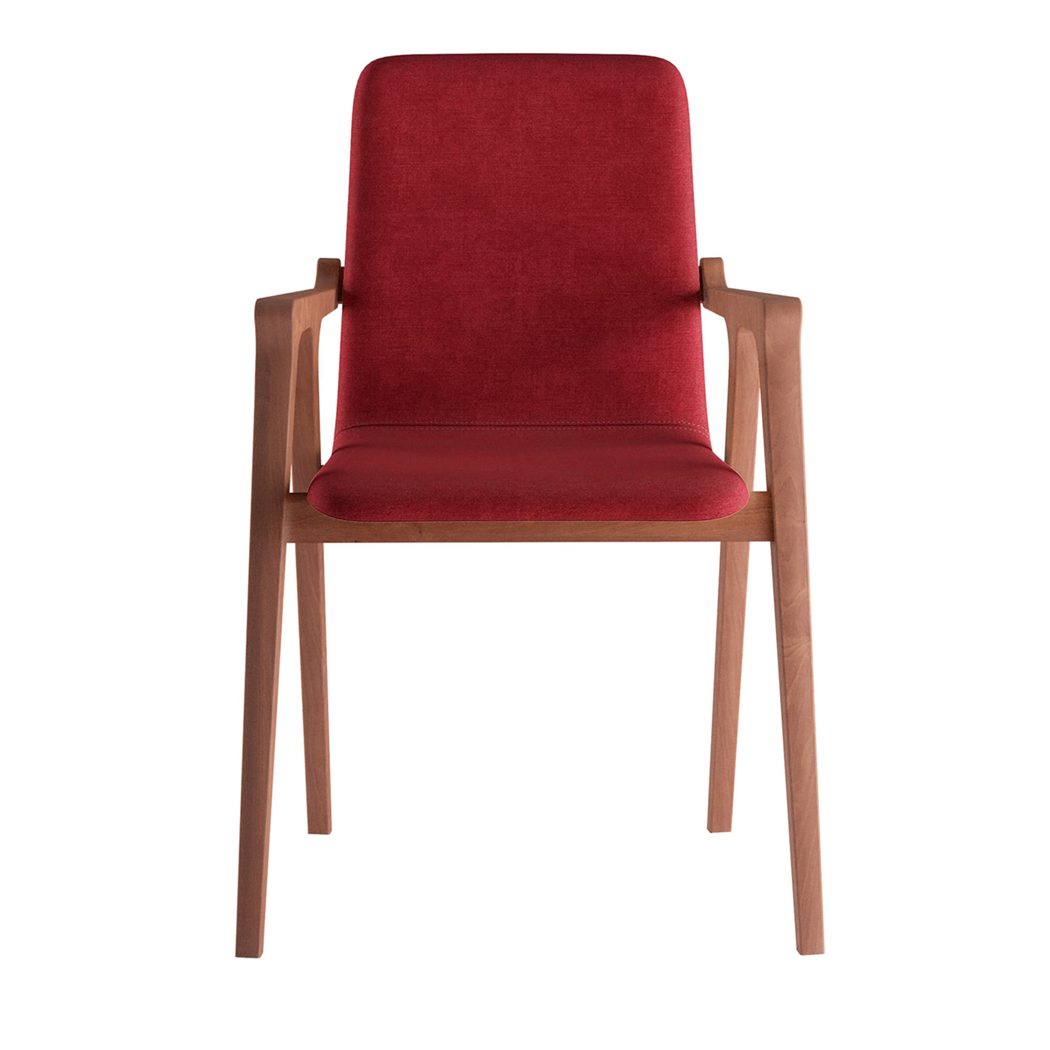 Chaise rouge Axa - Vue principale