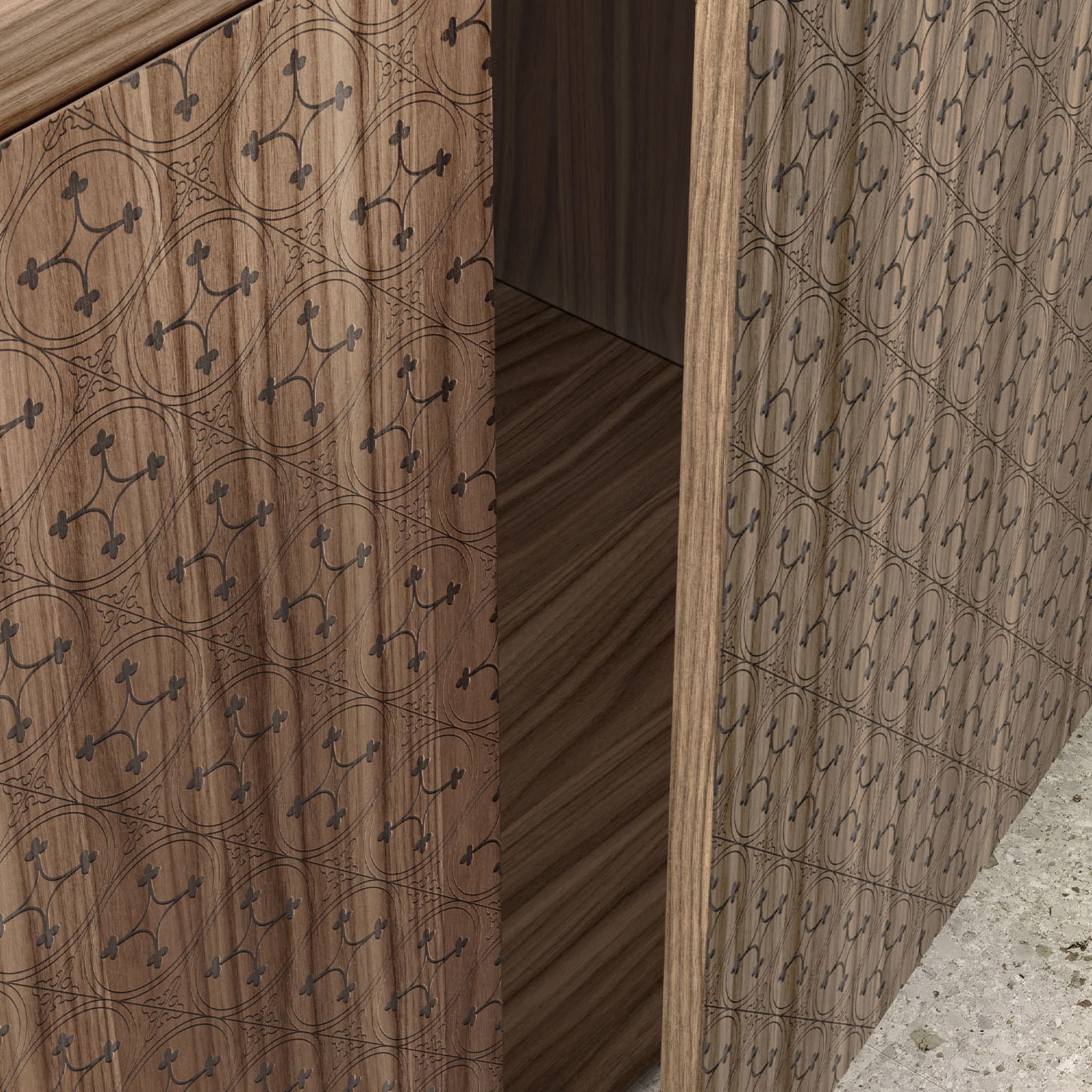 Tiles Wood Sideboard - Alternative view 1