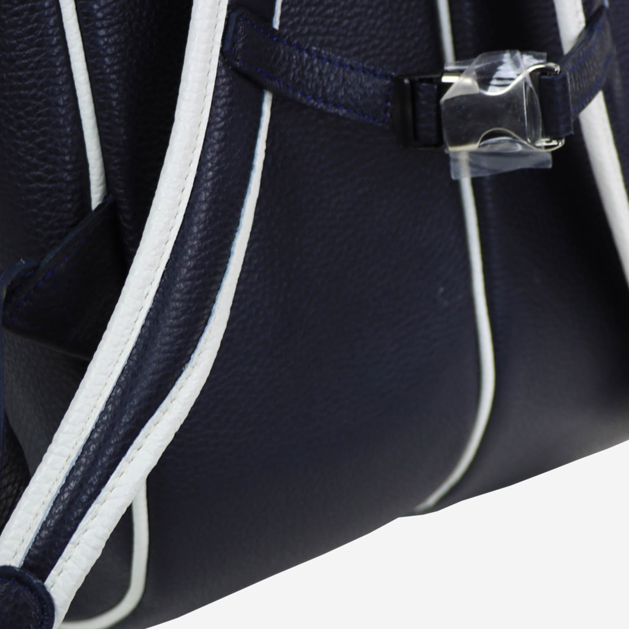Classic Midnight-Blue & White Tennis Backpack - Alternative view 5