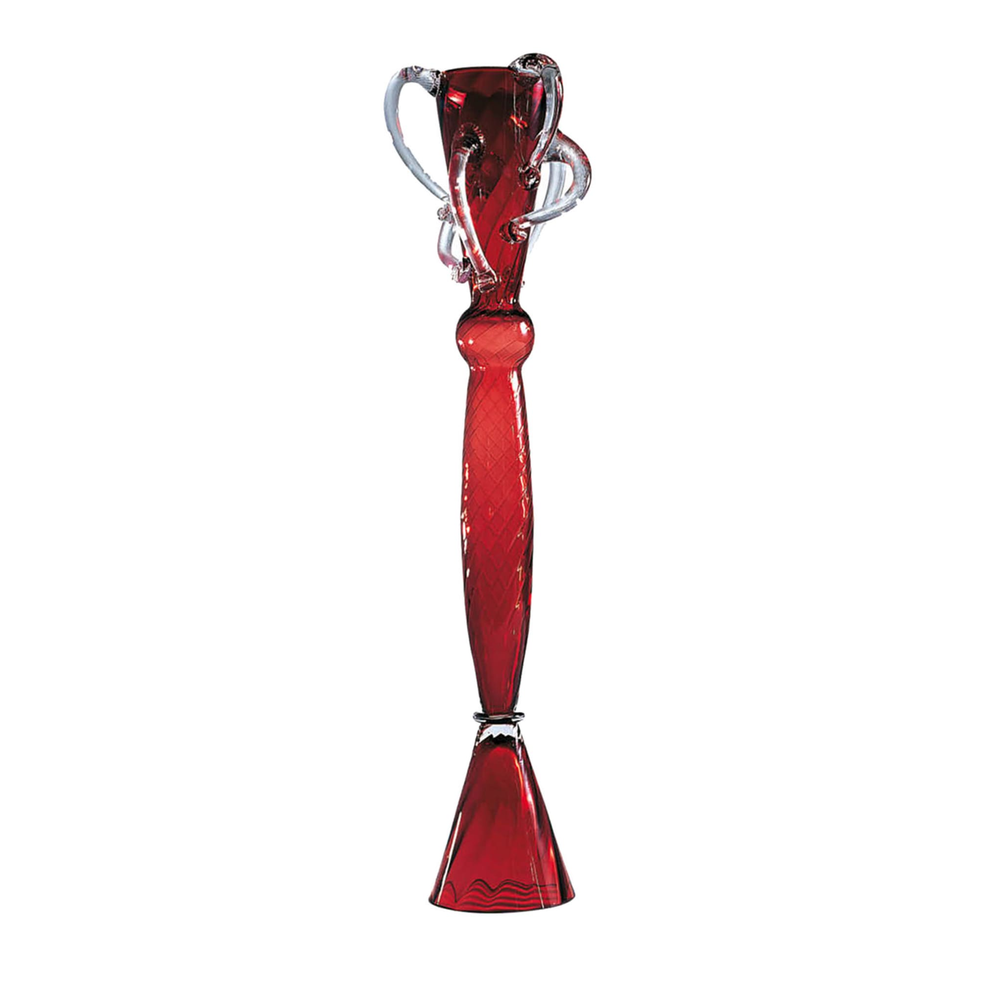 Rote Watteau-Vase von Borek Sipek - Hauptansicht