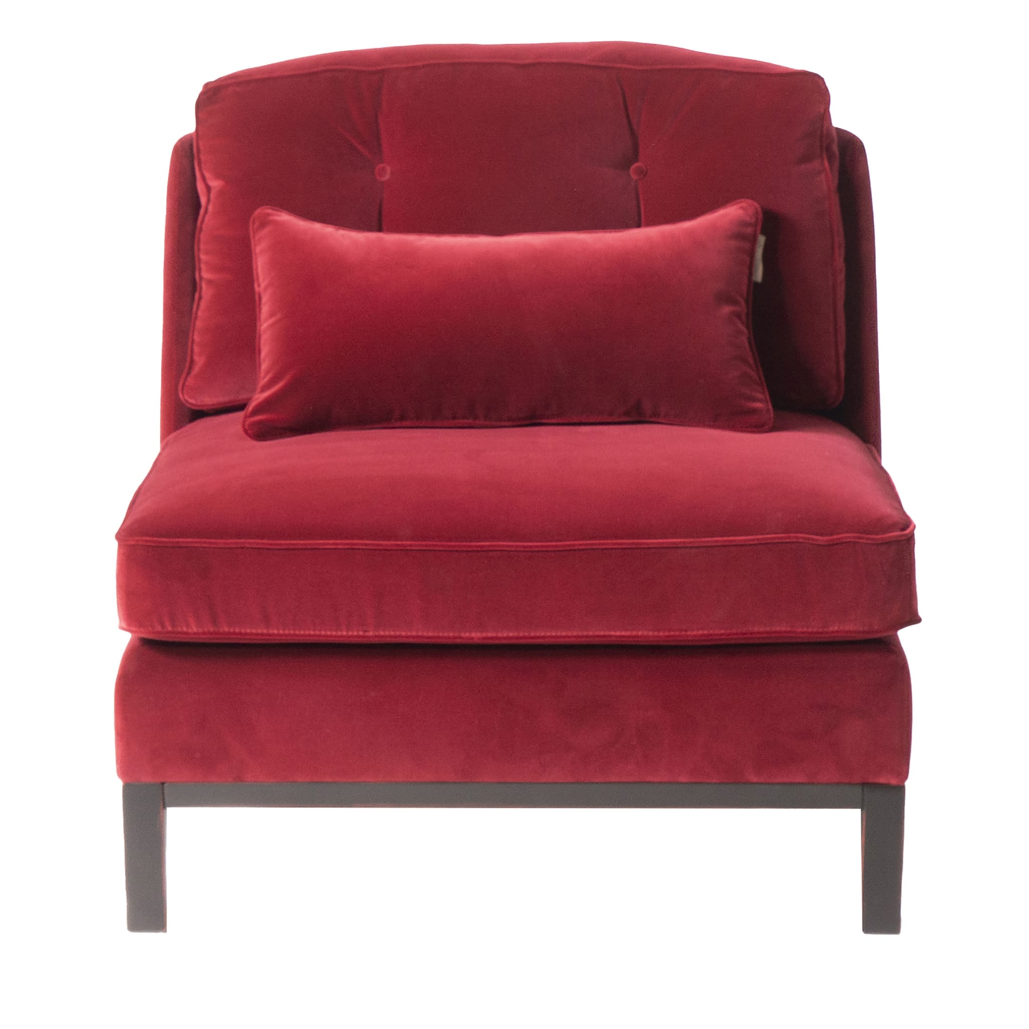 Altieri Red Armchair by Marco and Giulio Mantellassi  - Main view