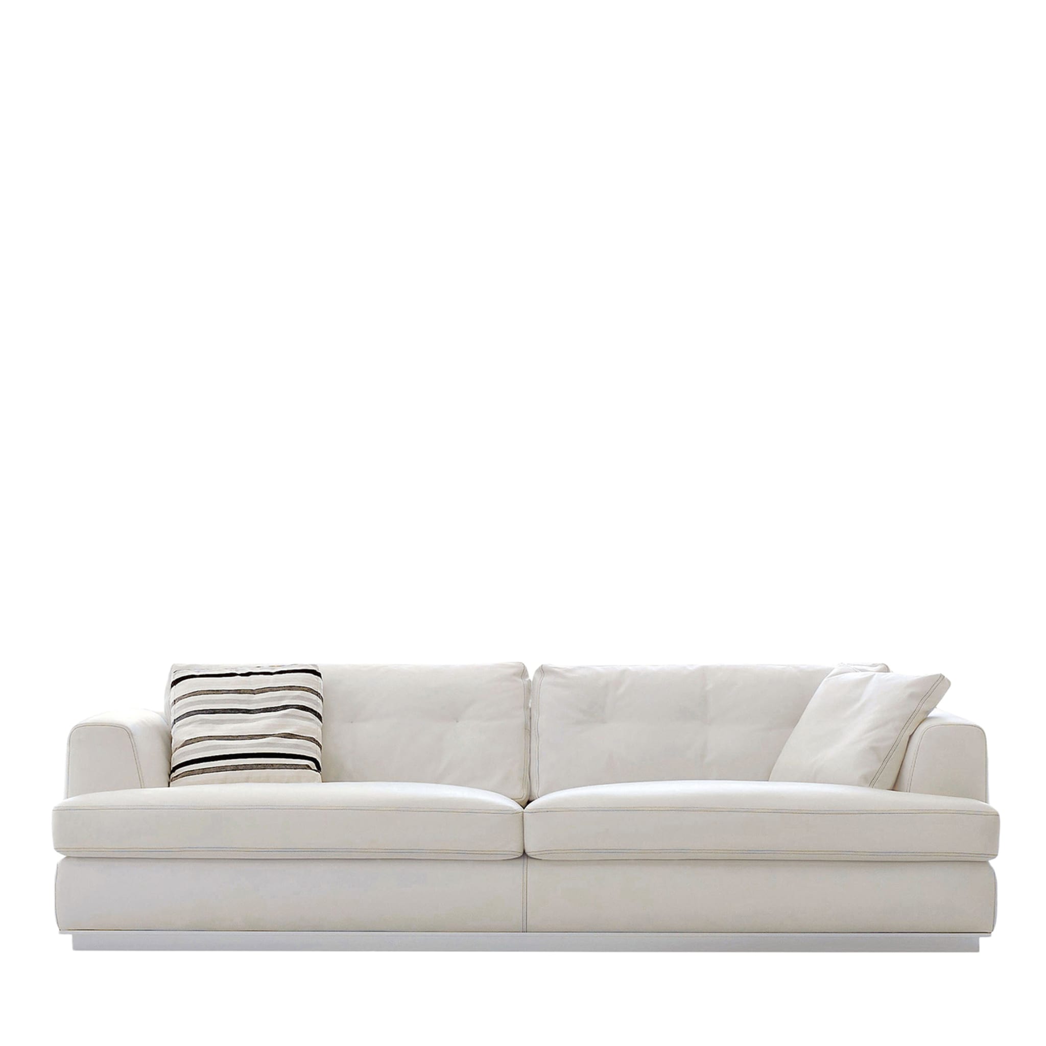 Ascot White Sofa by Giuseppe Bavuso  - Main view