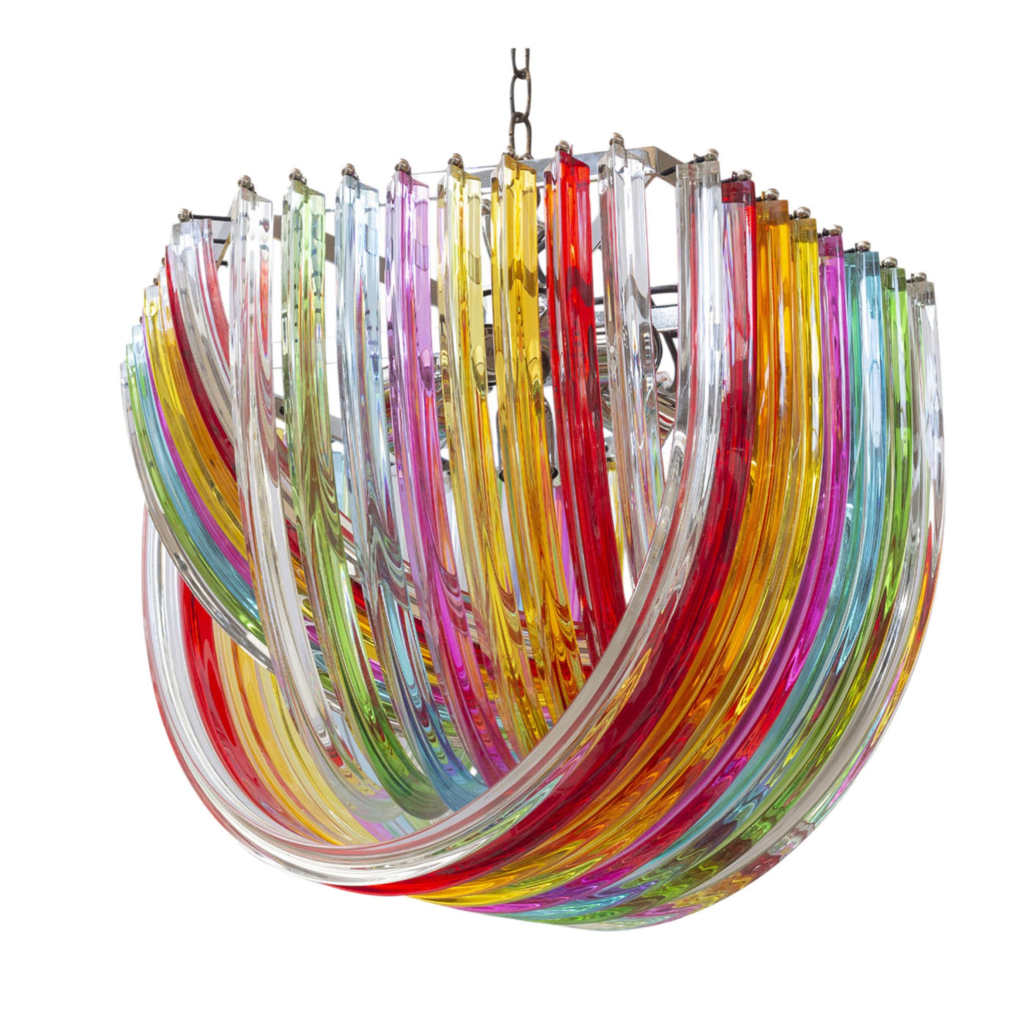 Ares Multicolor Glass Chandelier - Main view