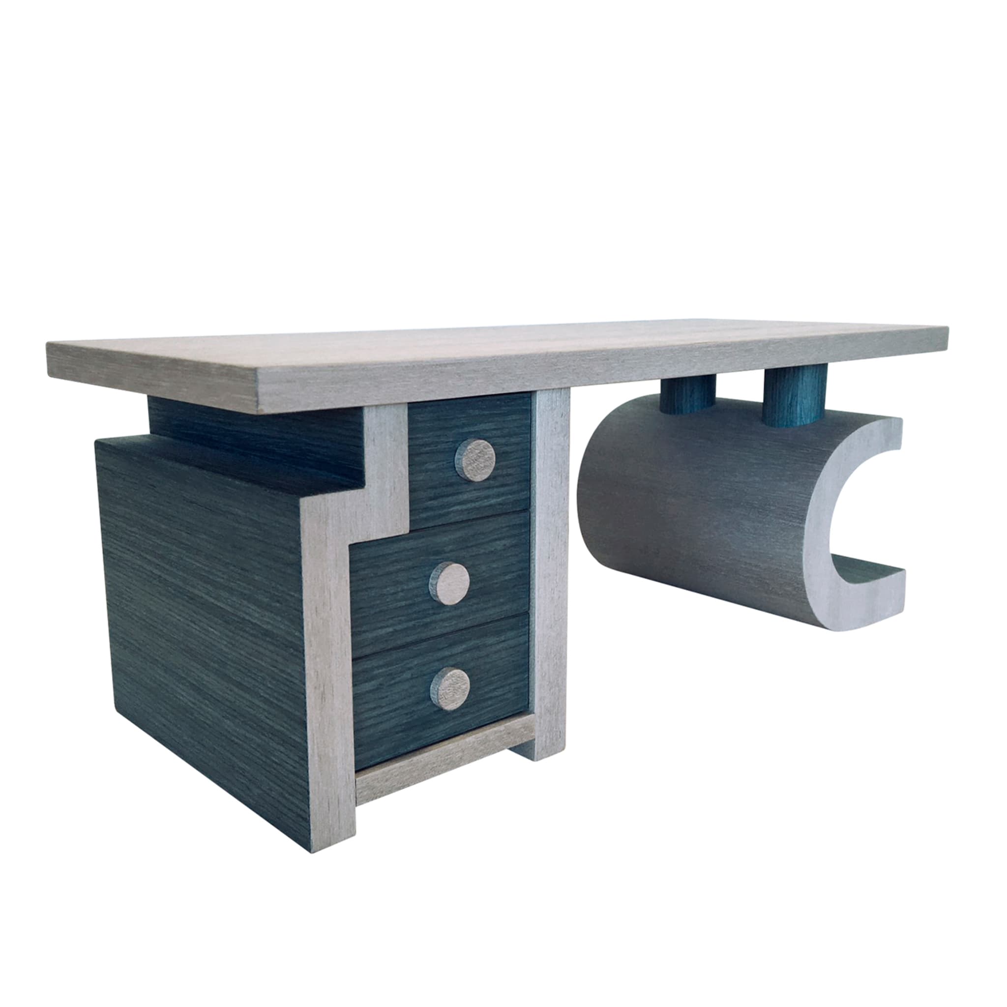 Scriba Azurblau & Grau Schreibtisch - Alternative Ansicht 3