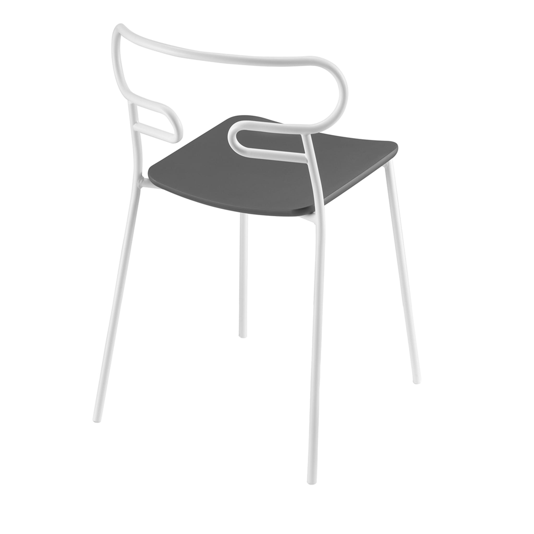 Genua Weißer Stuhl #2 von Cesare Ehr - Alternative Ansicht 1