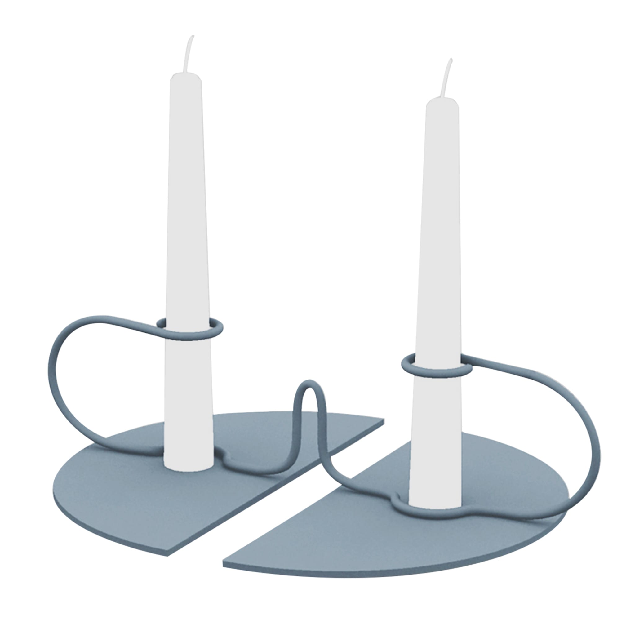 Attratti Baby Blue Candle Holder - Main view