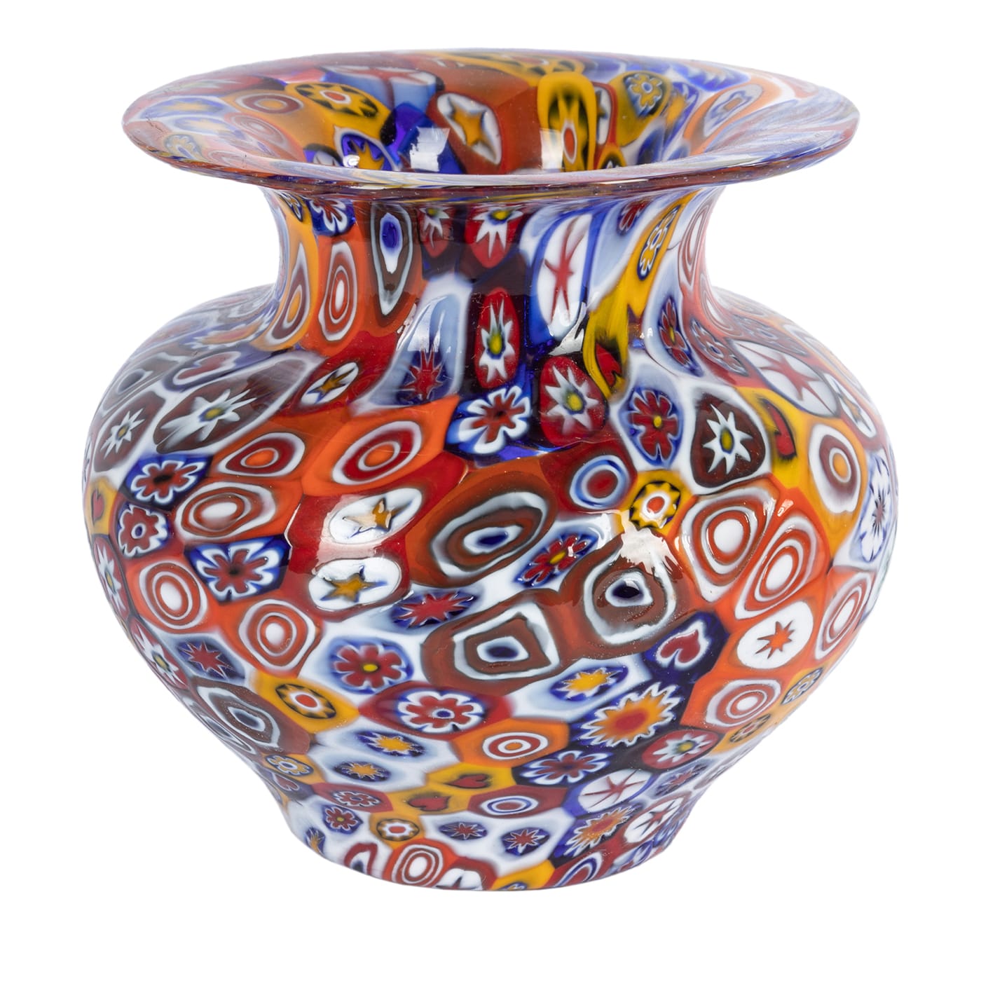 Multicolor Murrina Vase  - Officine di Murano 1295