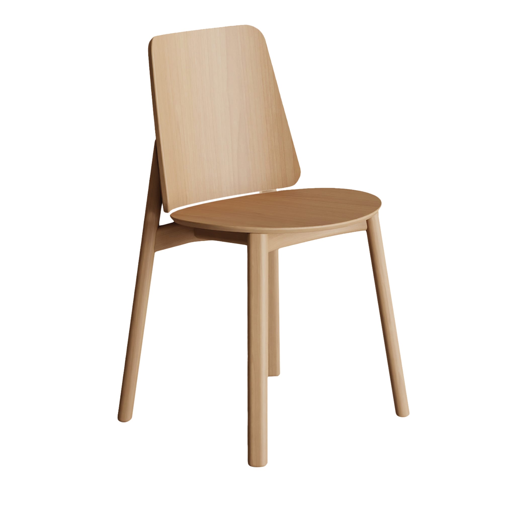 Billa Beige Chair by Claudio Avetta - Main view
