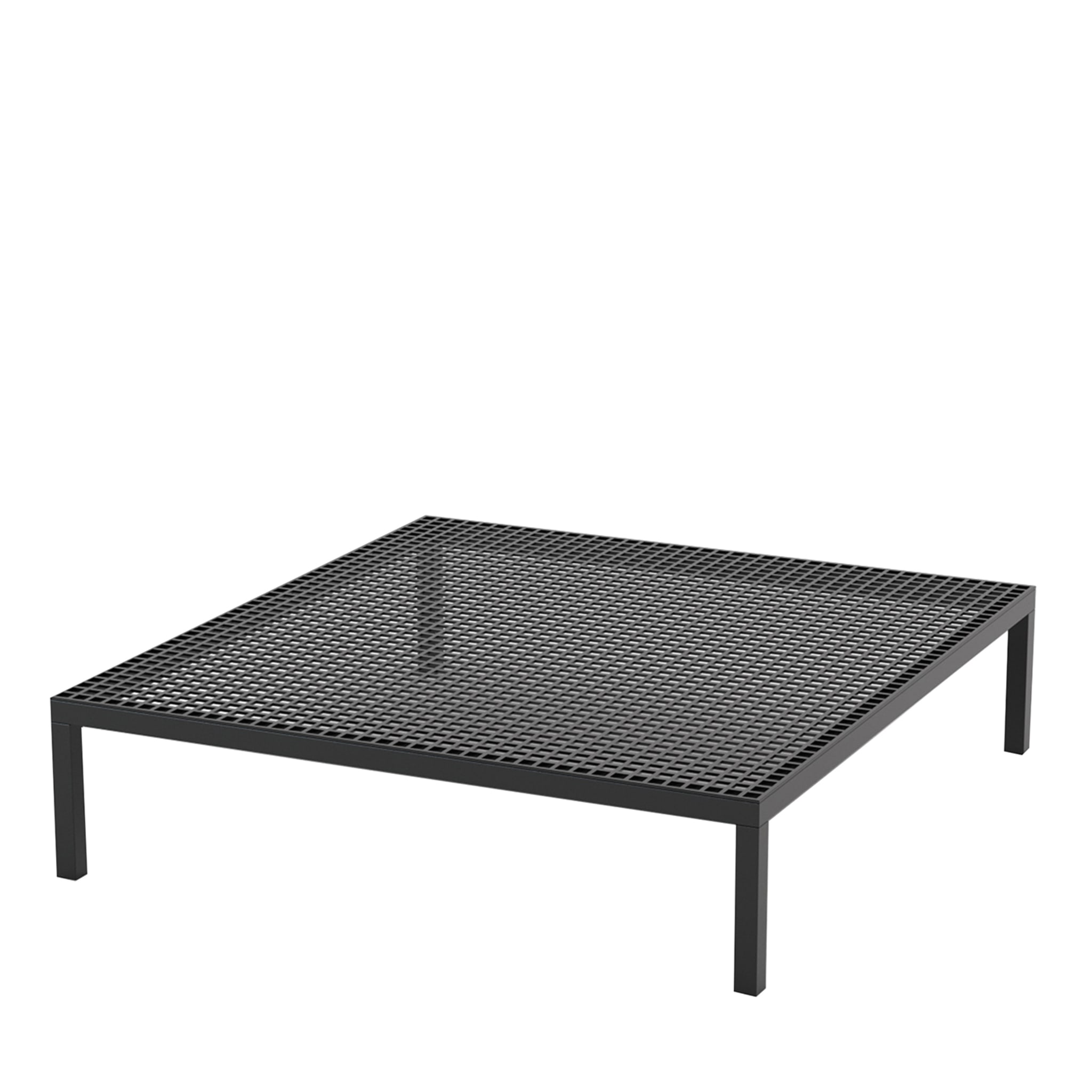 Table basse carrée noire Zenit - Vue principale