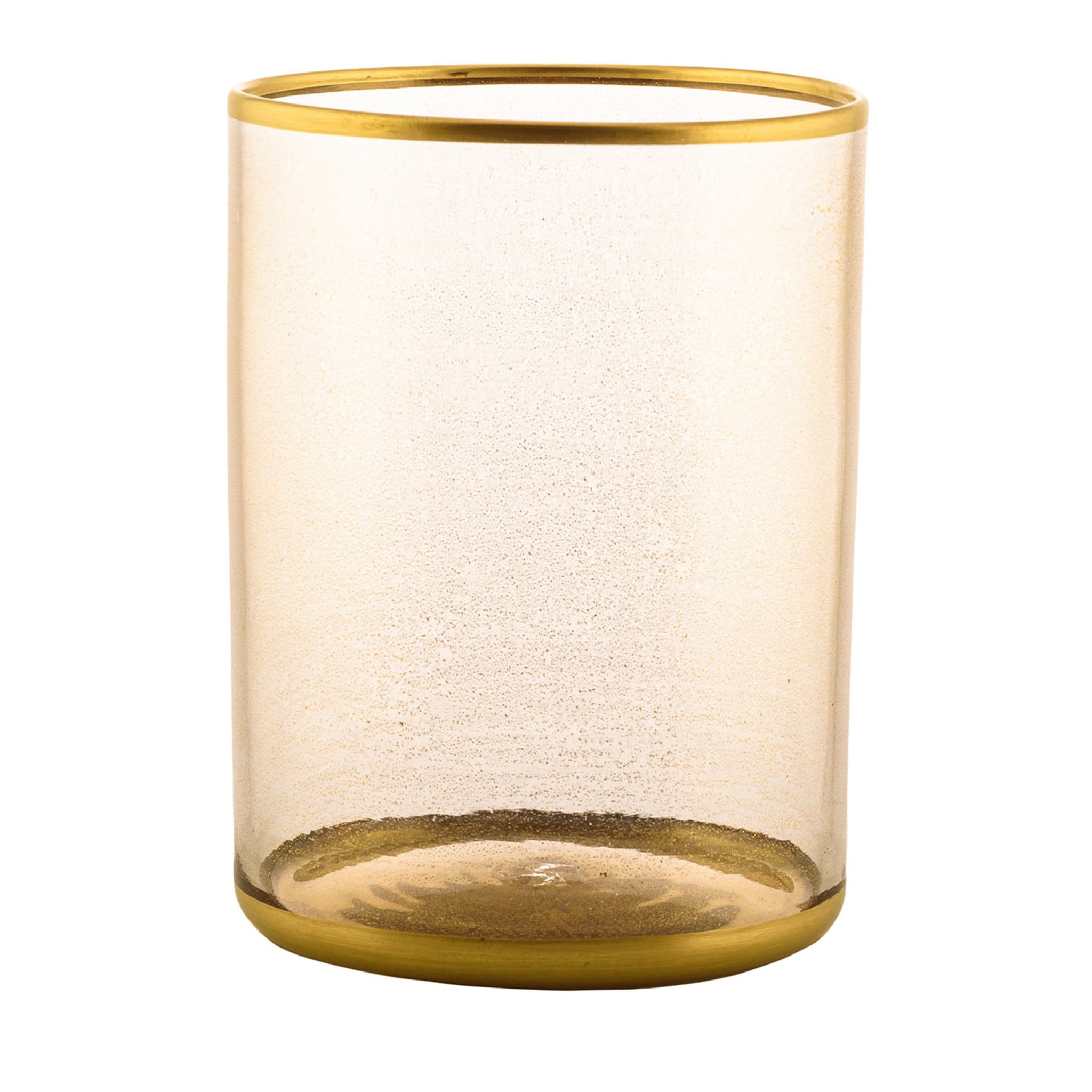 Oro Set of 6 Gold Water Glasses - Main view