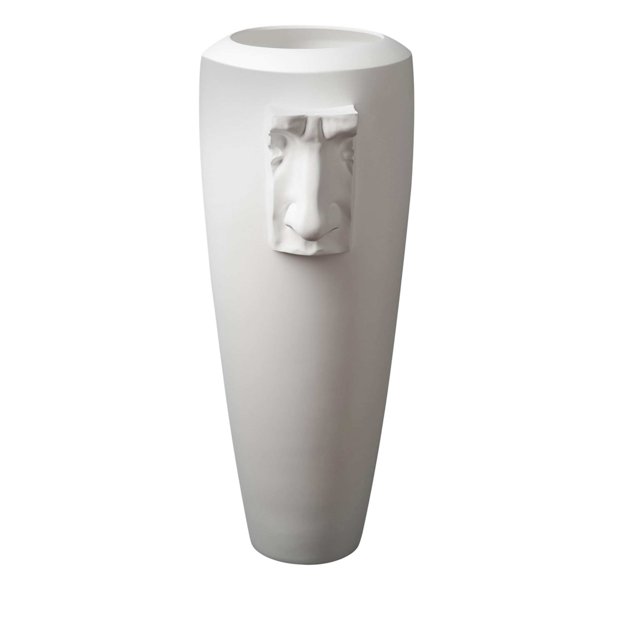 Obice David Nose White Decorative Vase - Main view