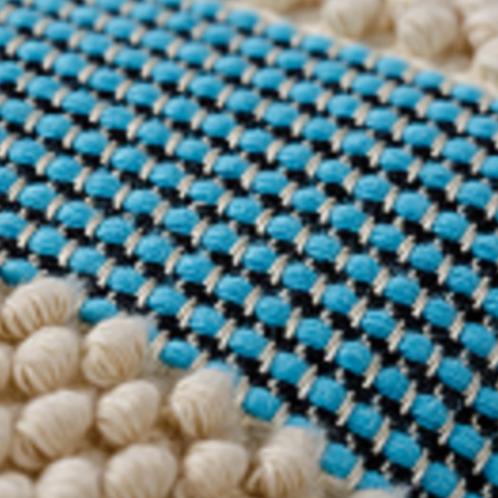 Rombo Turquoise Polychrome Cushion  - Alternative view 1
