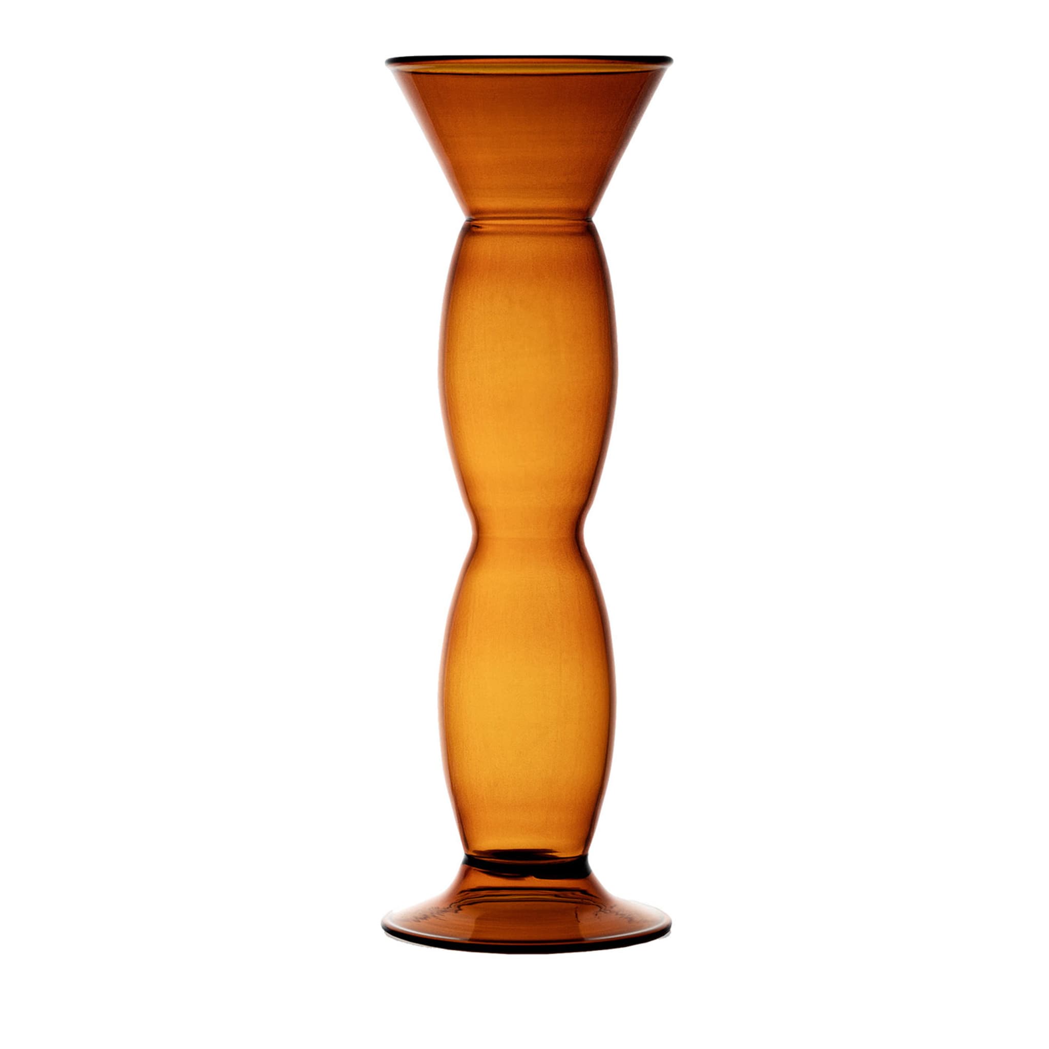 La Maja Amber Glass Vase - Main view