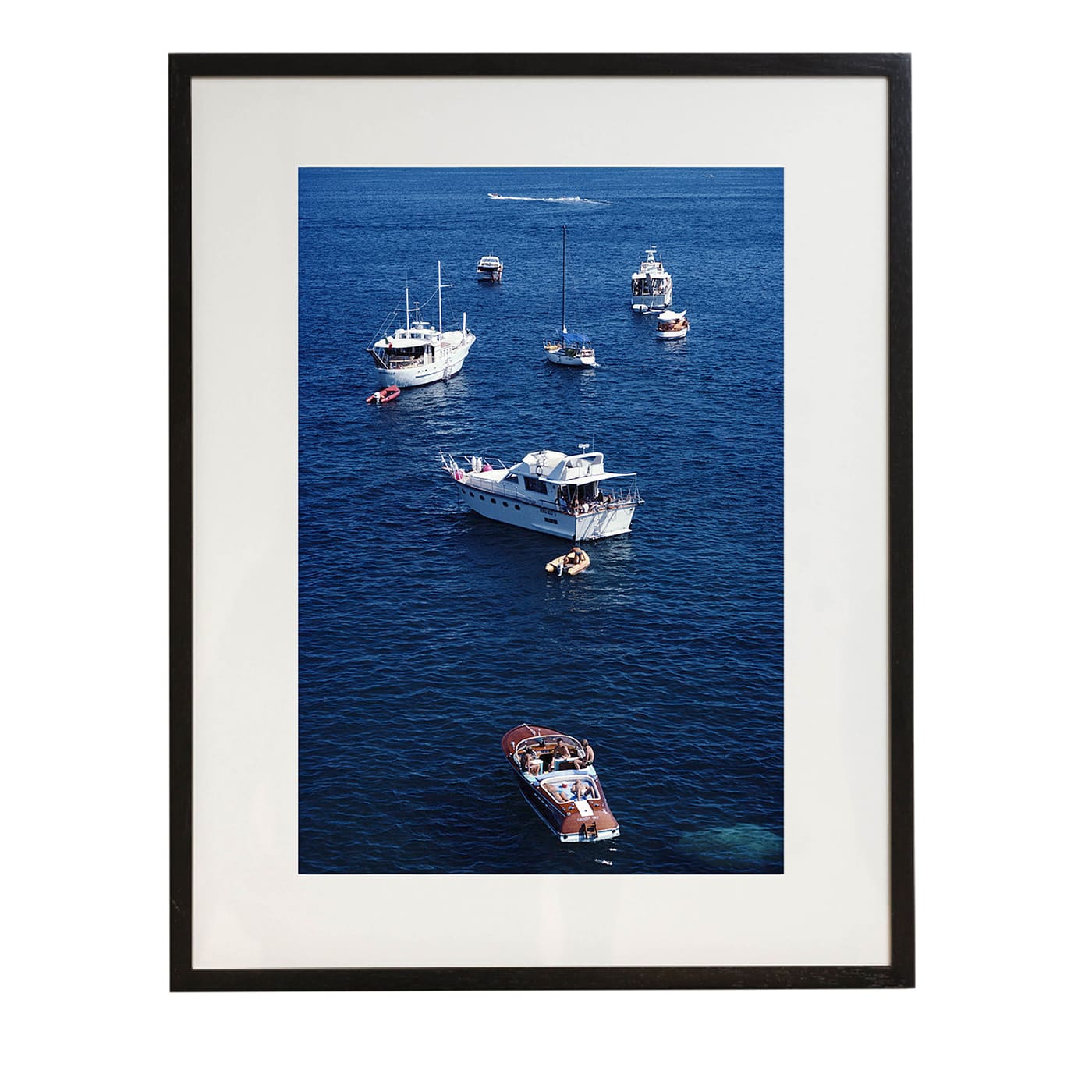 Yachting Holiday Small Framed Print - Getty Images