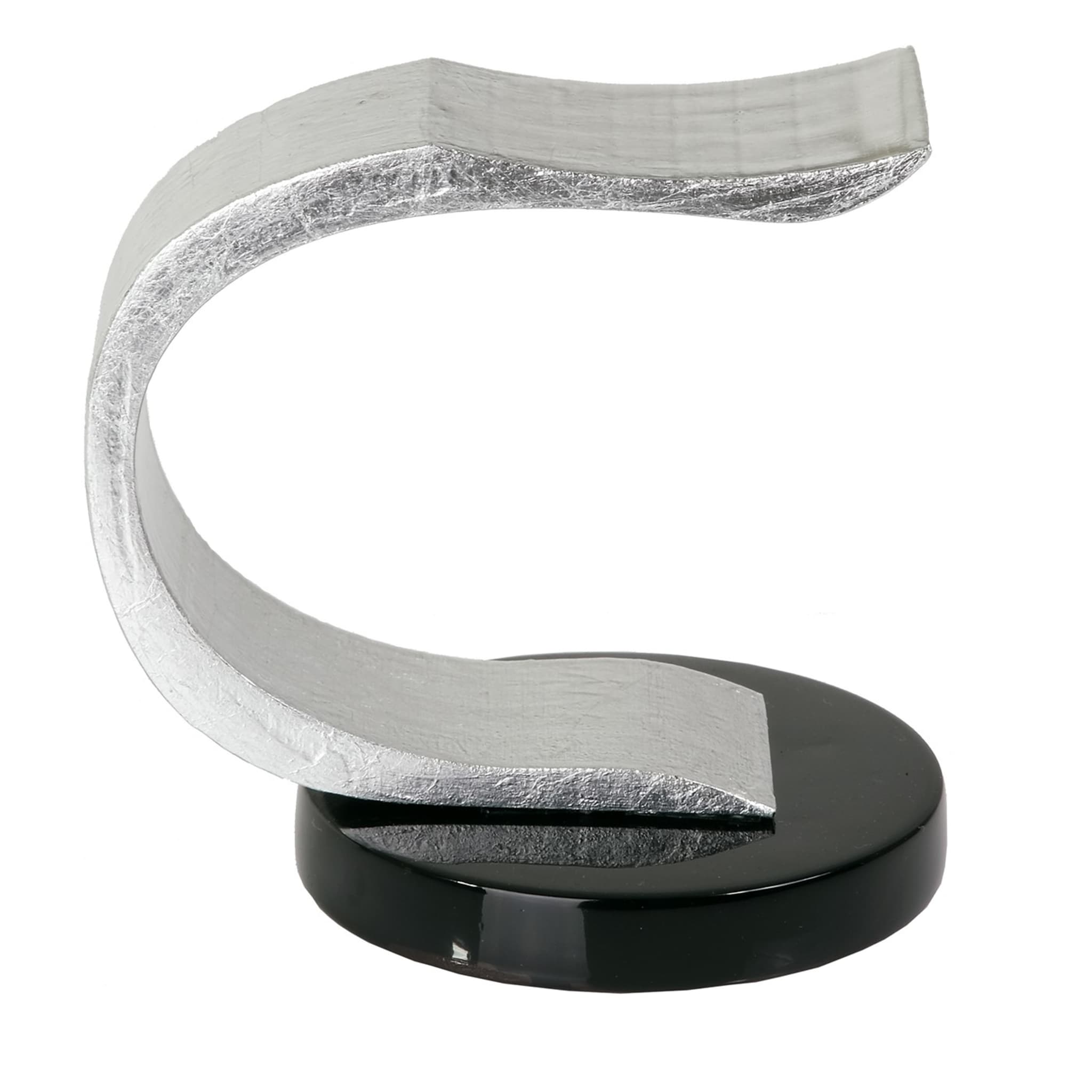 MT Silver Leaf and Black Resin Watch Stand - Main view