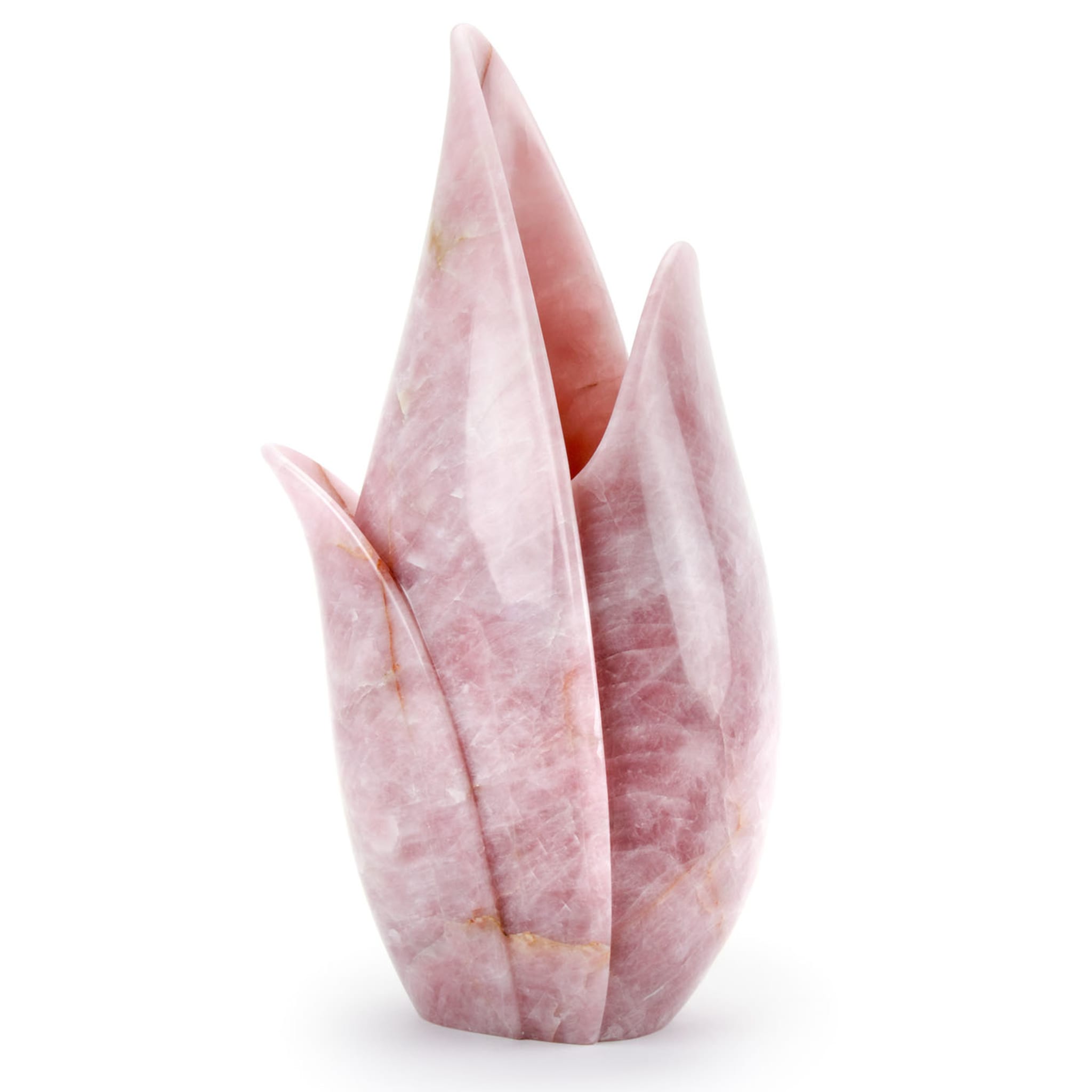 PV07 Vase en quartz rose - Vue alternative 1