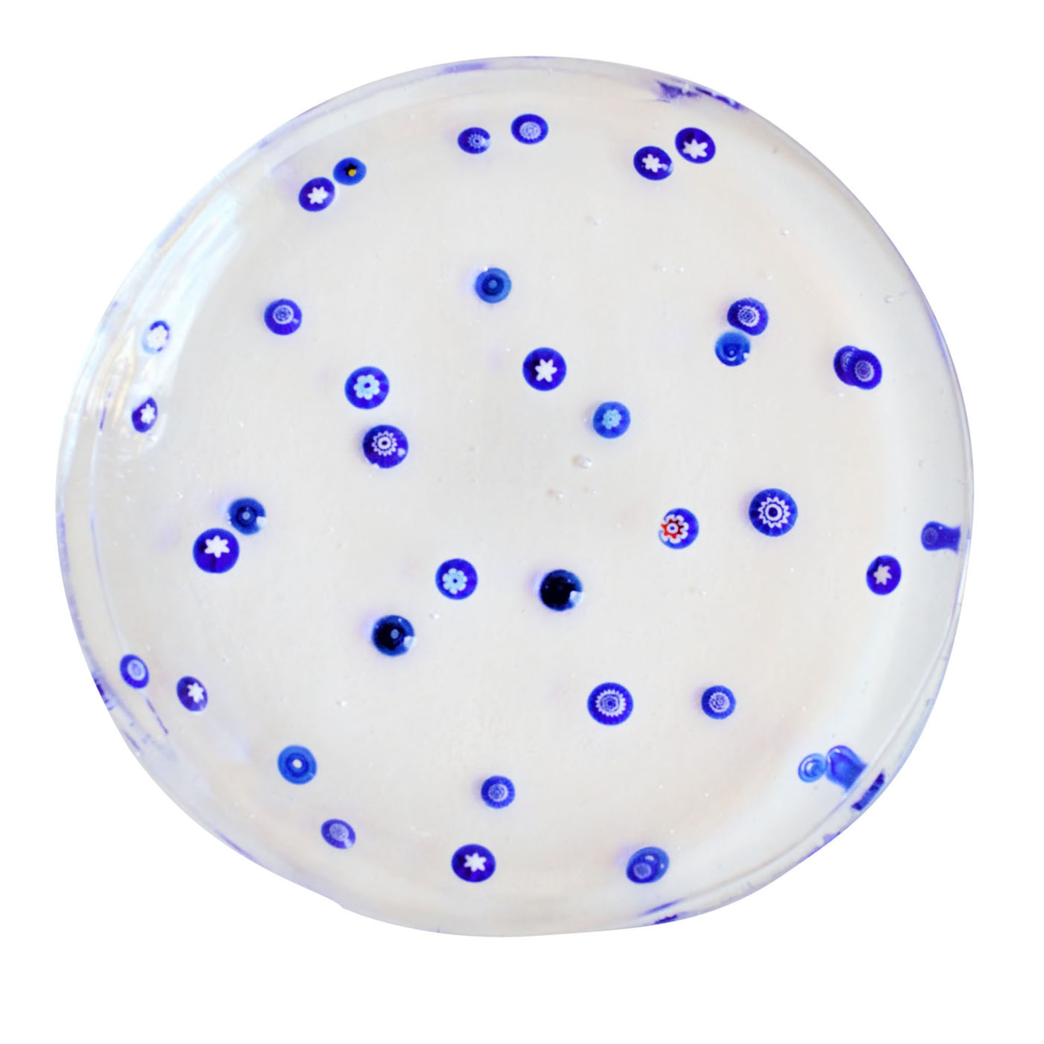 Lapis Set Of 4 Clear Glass Dessert Plates - Main view