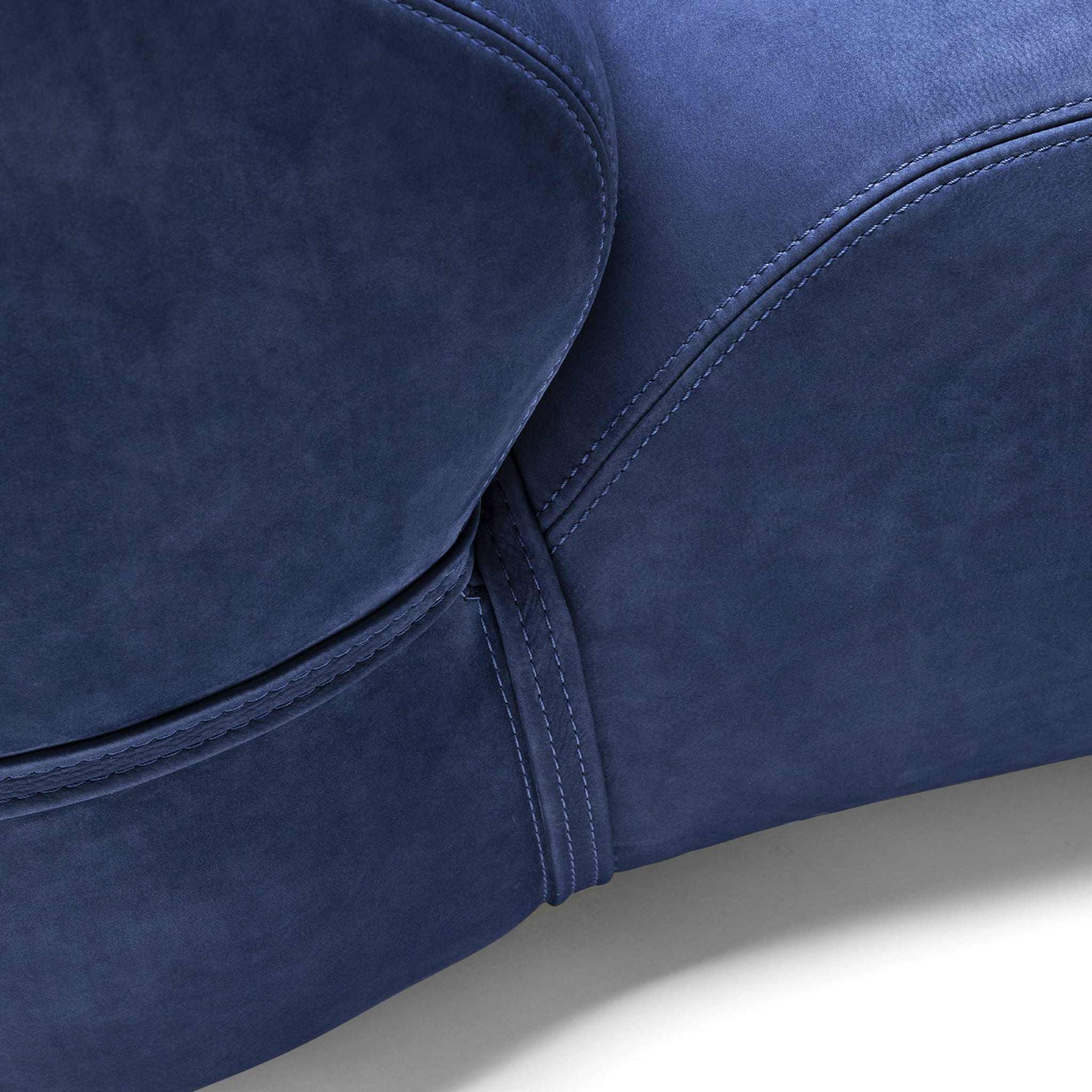 Blaue weiche chaise longue von Ludovica + Roberto Palomba - Alternative Ansicht 2