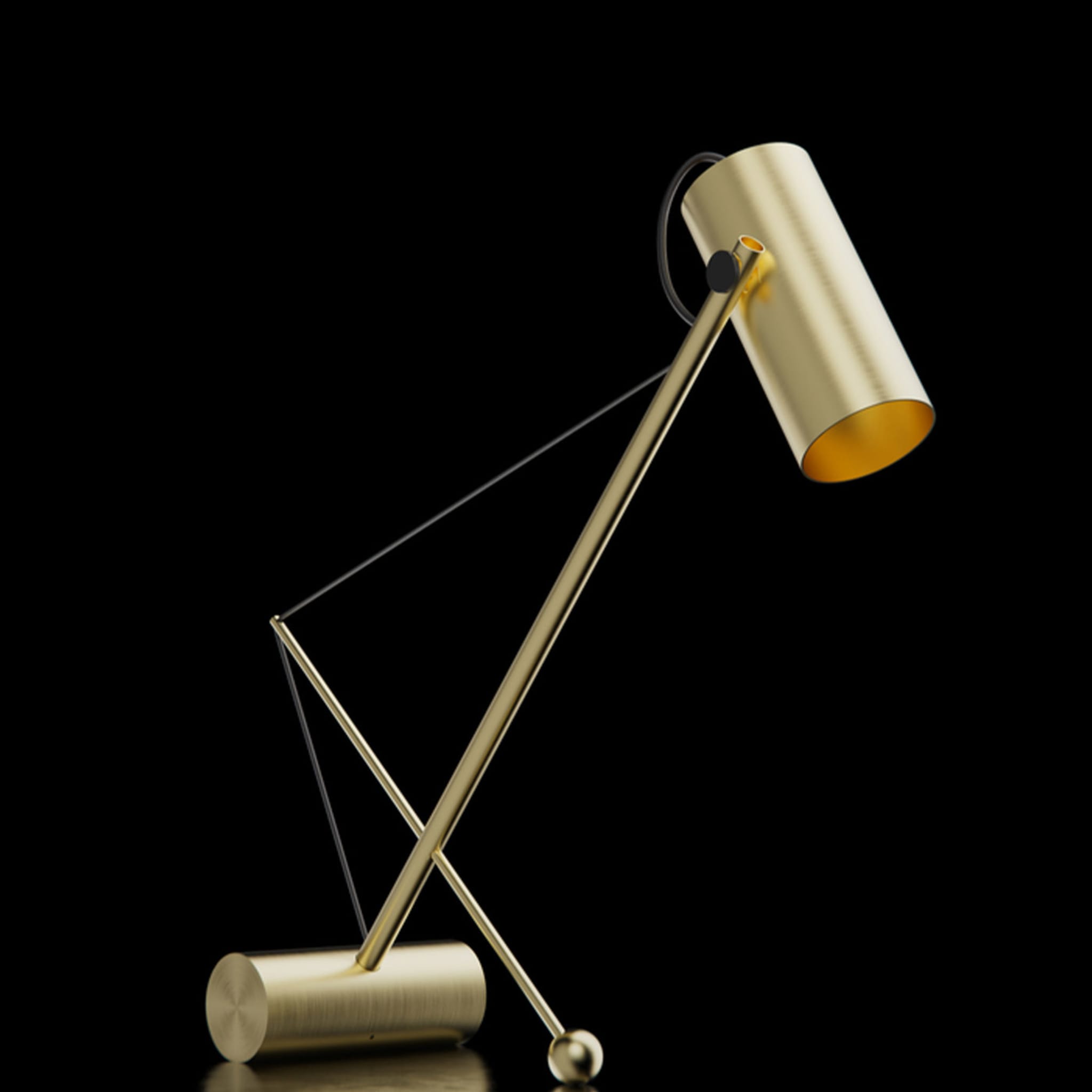 ED049 Brass Desk Lamp - Alternative view 3