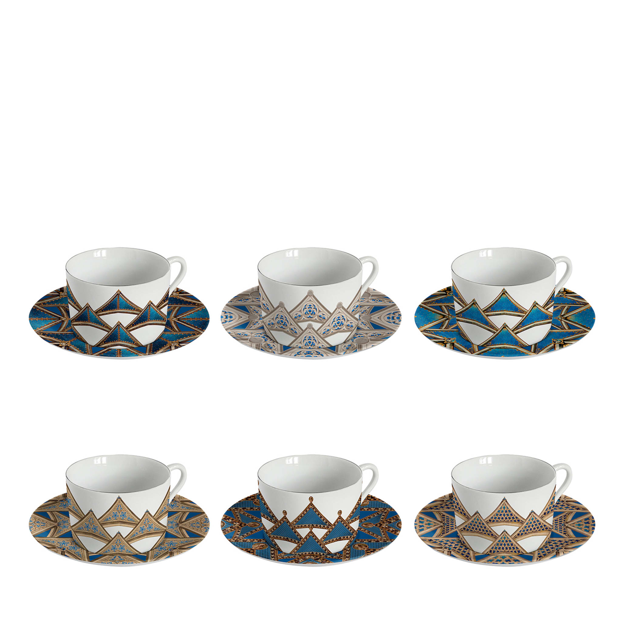Le volte celesti Set of 6 Tea Cups - Main view