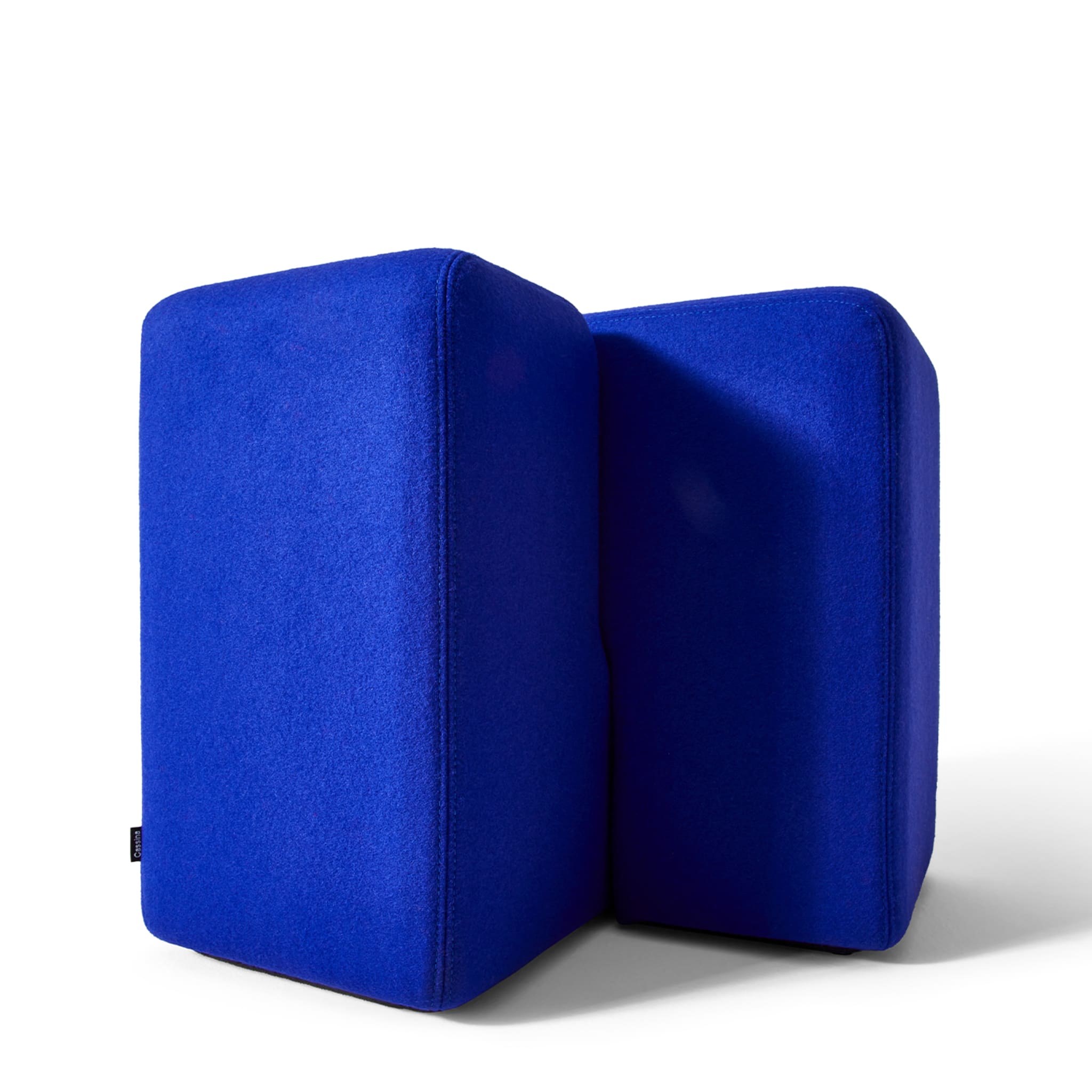Blue Soft corner ottoman by Linde Freya Tangelder - Alternative view 1