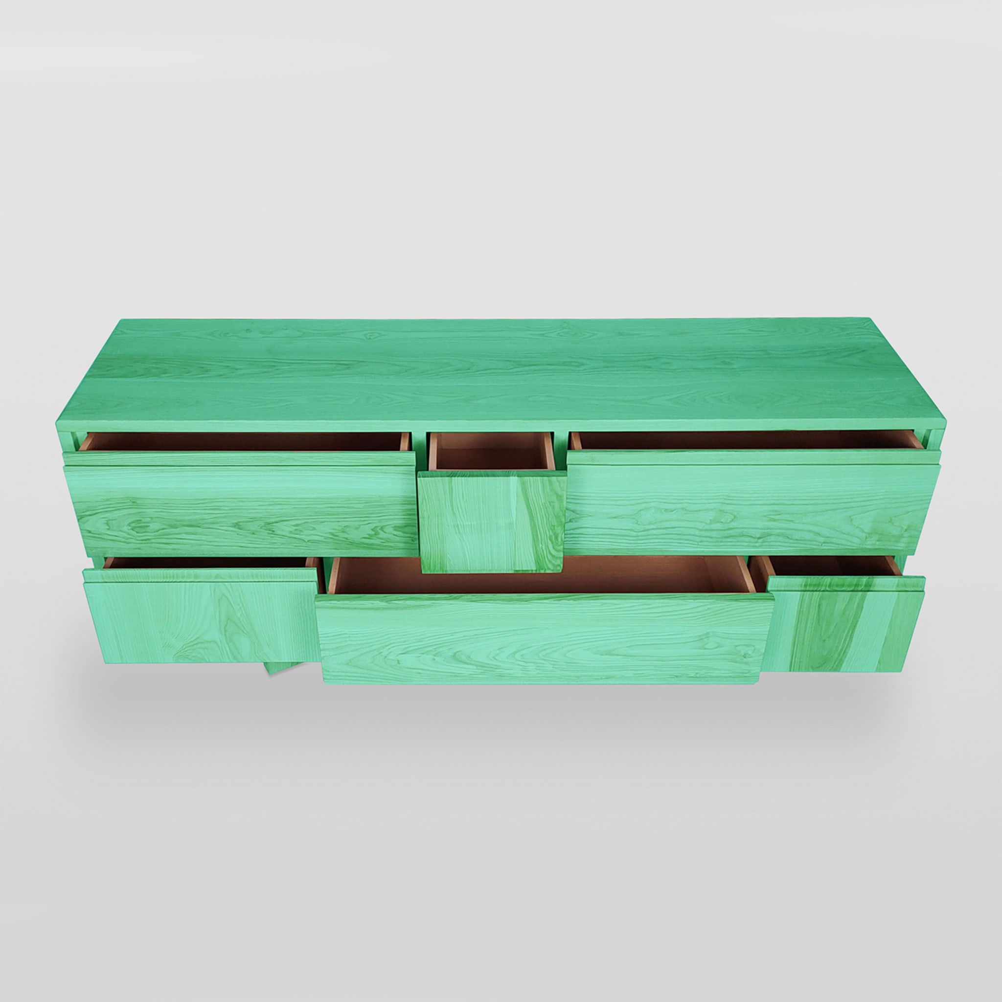 Zhu Mint Green Sideboard by Eugenio Gambella - Alternative view 4
