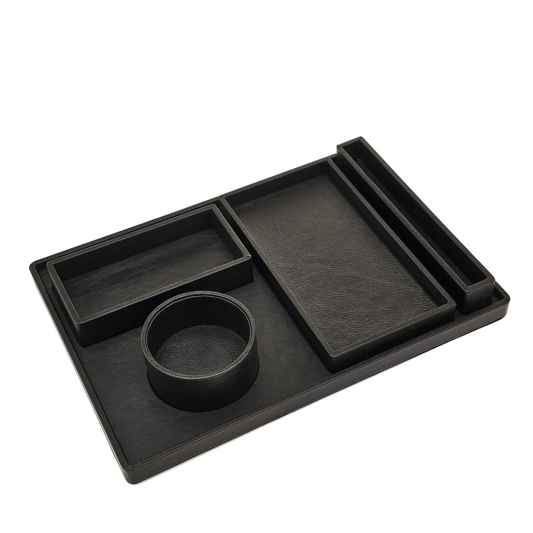 Black Leather Canteen Tray 02 by Shawn Henderson - Main view