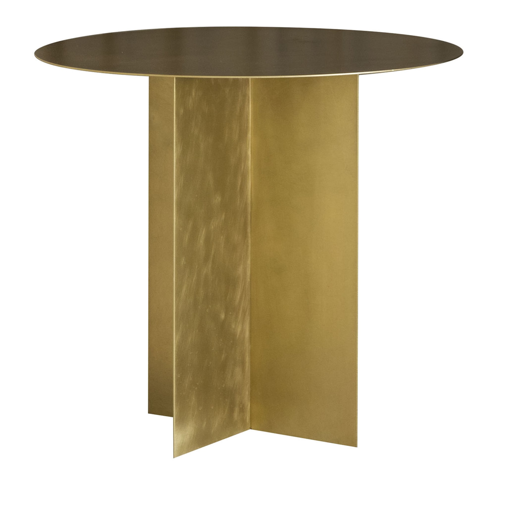 Table d'appoint Across Gold Brass  - Vue principale