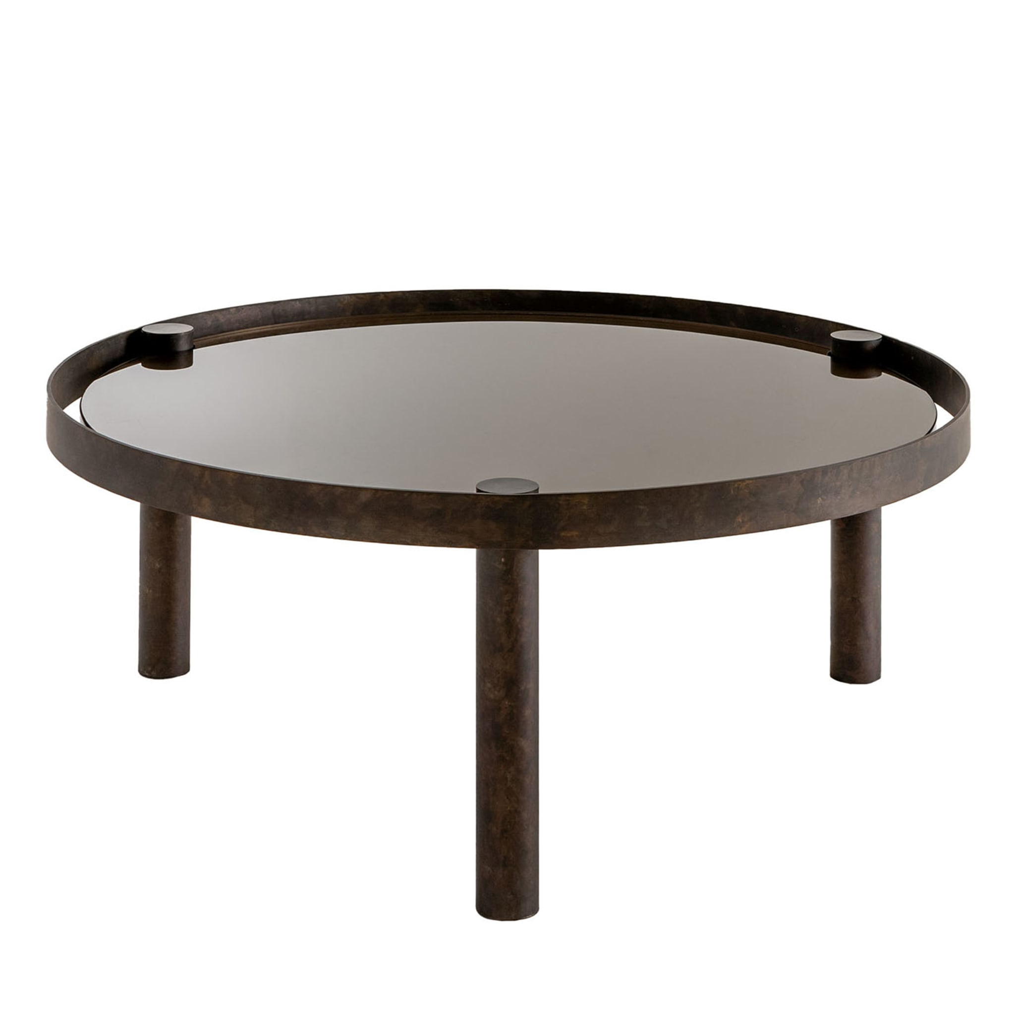 Tray Round Black Coffee Table - Main view
