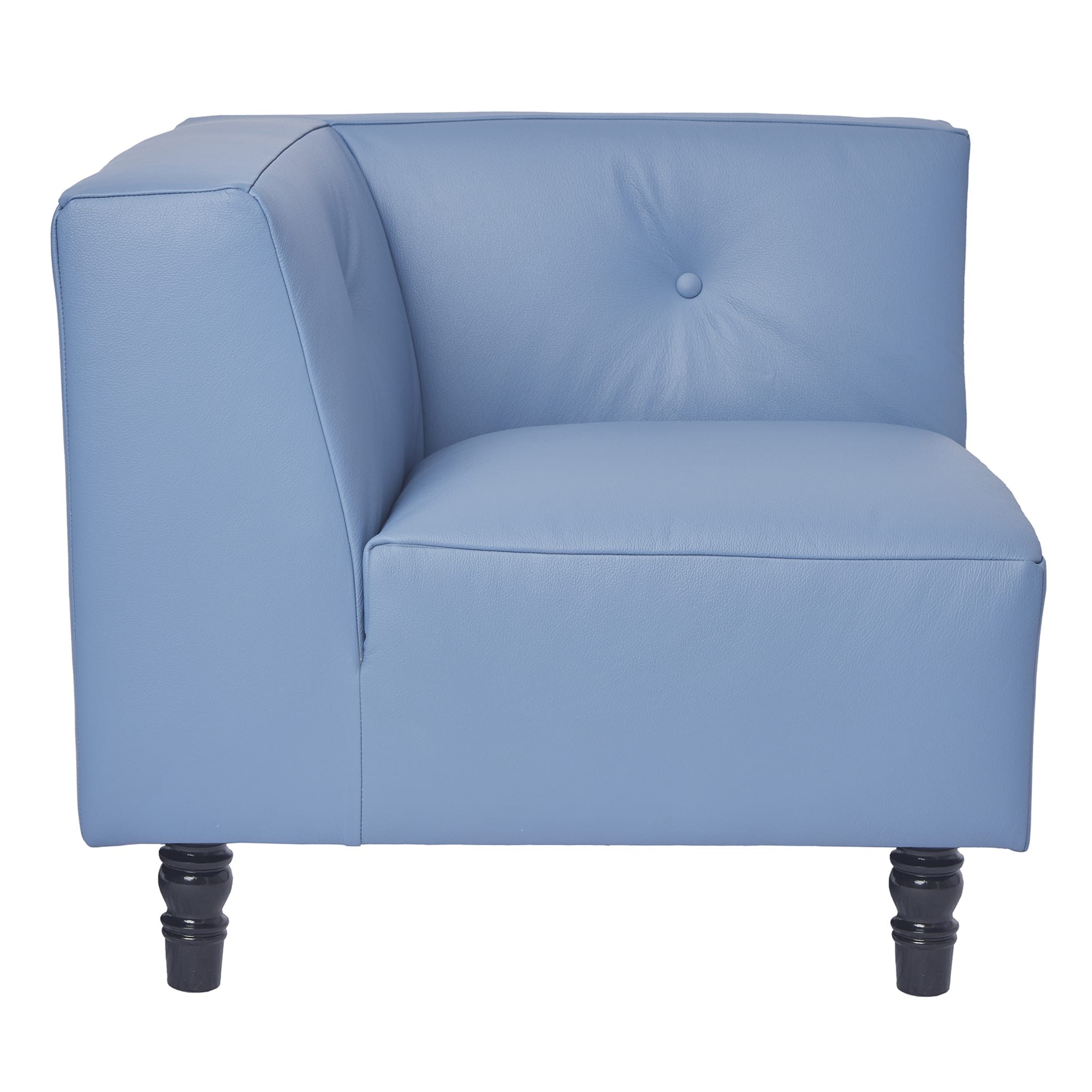 Puzzle Right Side Azure Armchair  - Main view