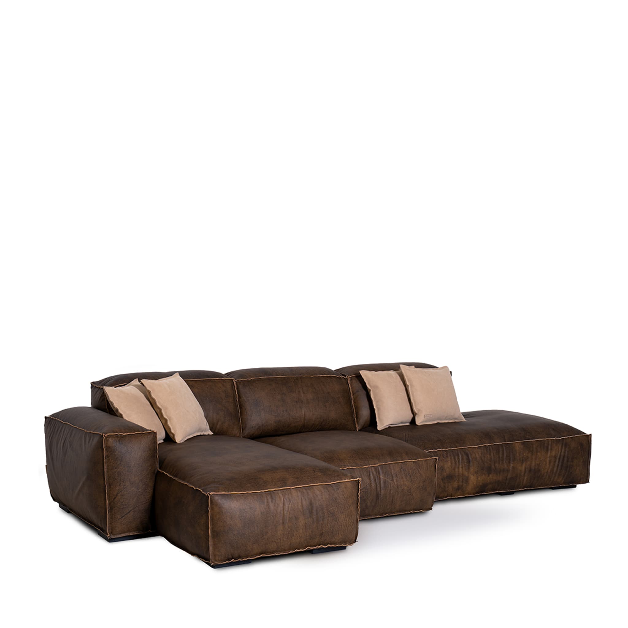 Placido Sofa with Chaise Longue and Free Side - Alternative view 1