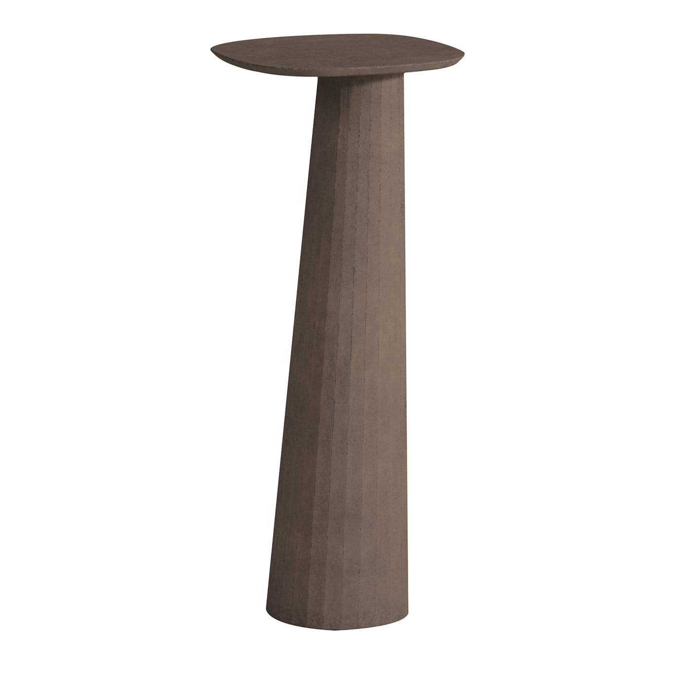 Fusto Dark Chocolate Pedestal - Forma & Cemento