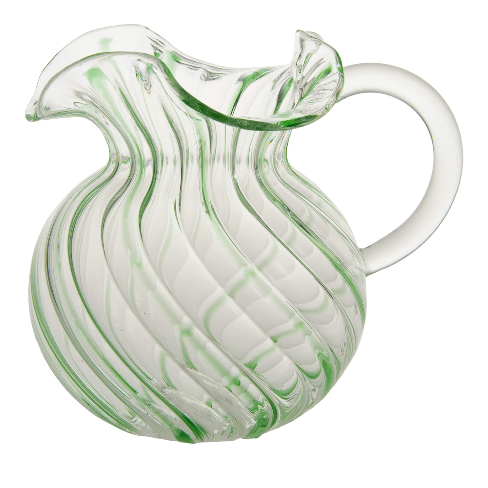 Torcello Green Torchon Pitcher - Main view
