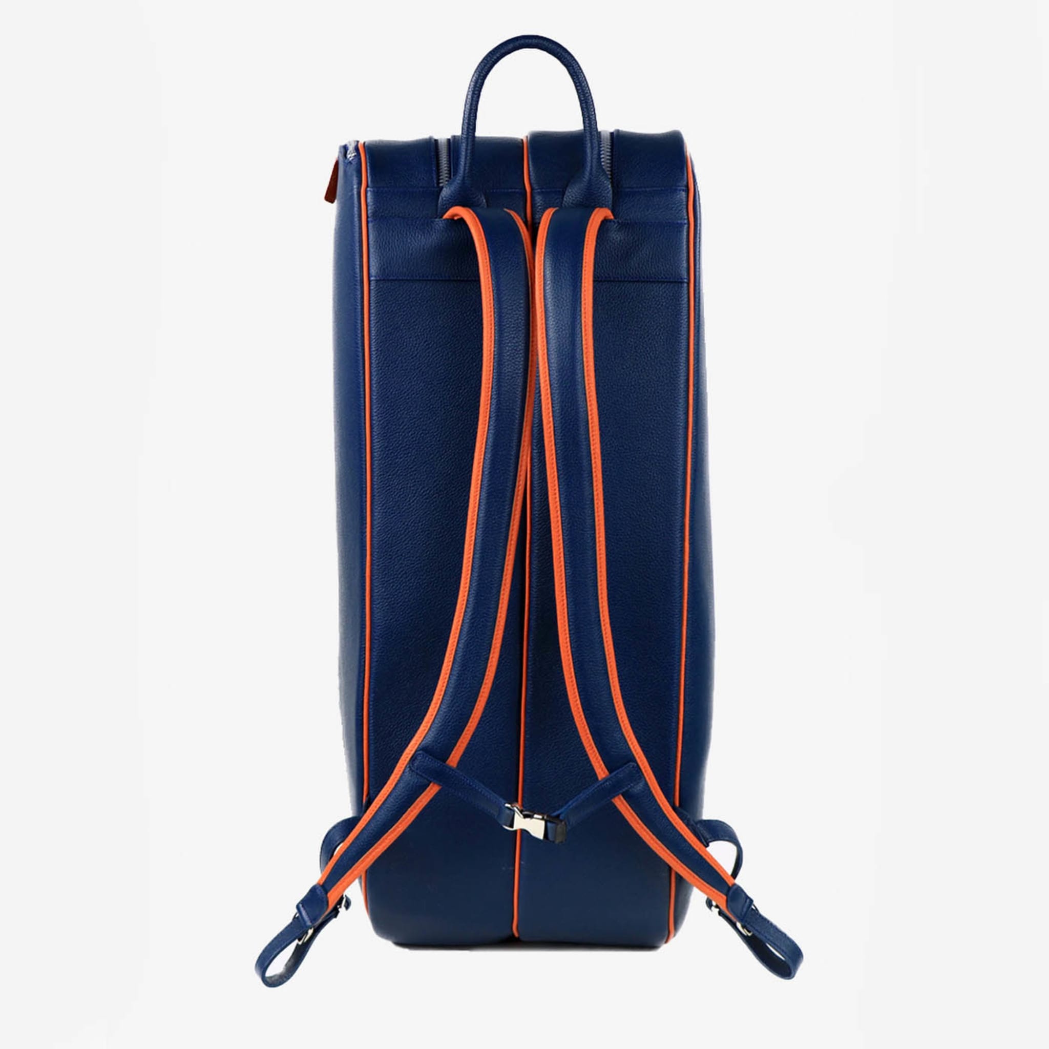 Classic Blue & Orange Tennis Backpack - Alternative view 3
