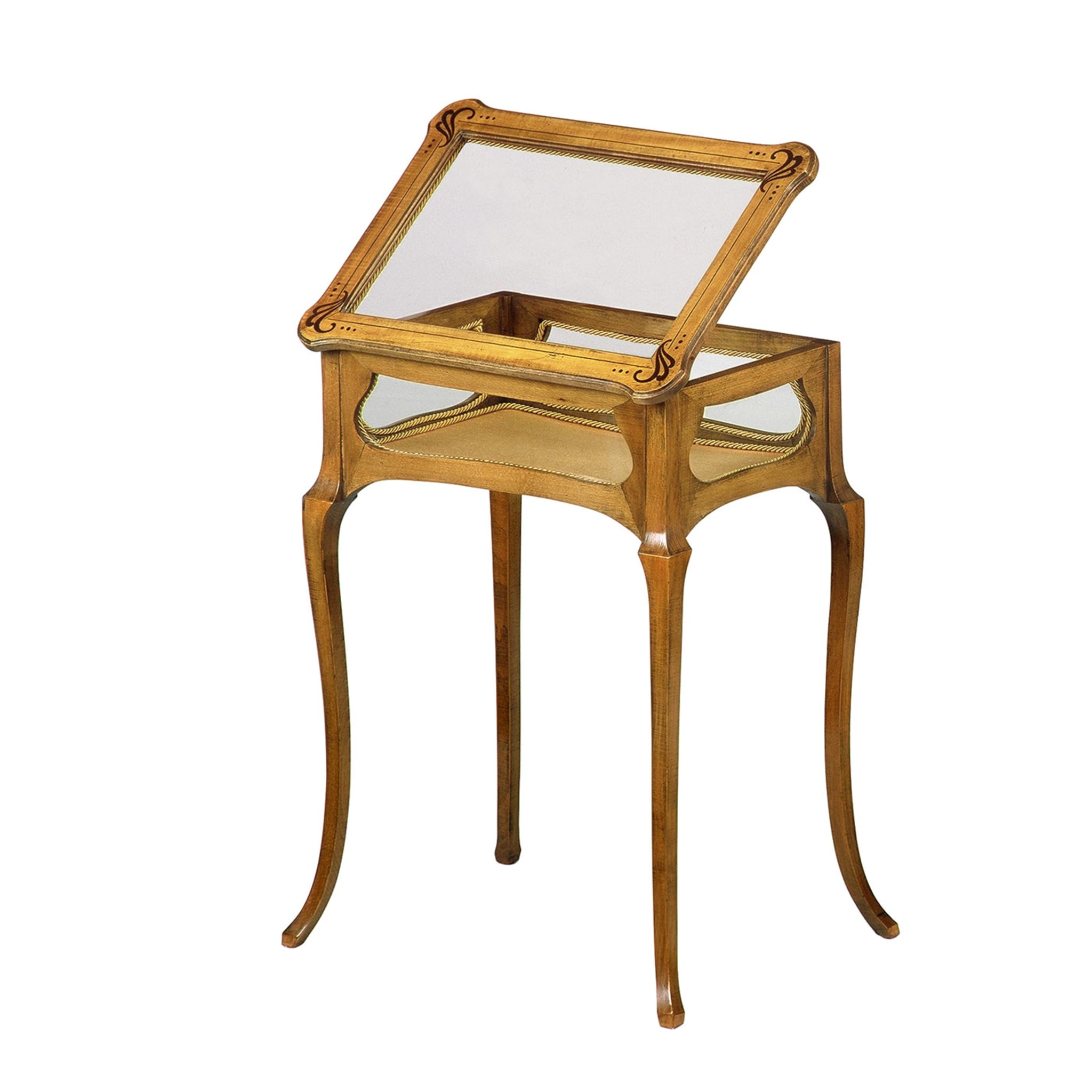 French Art Nouveau-Style Display Side Table - Alternative view 1