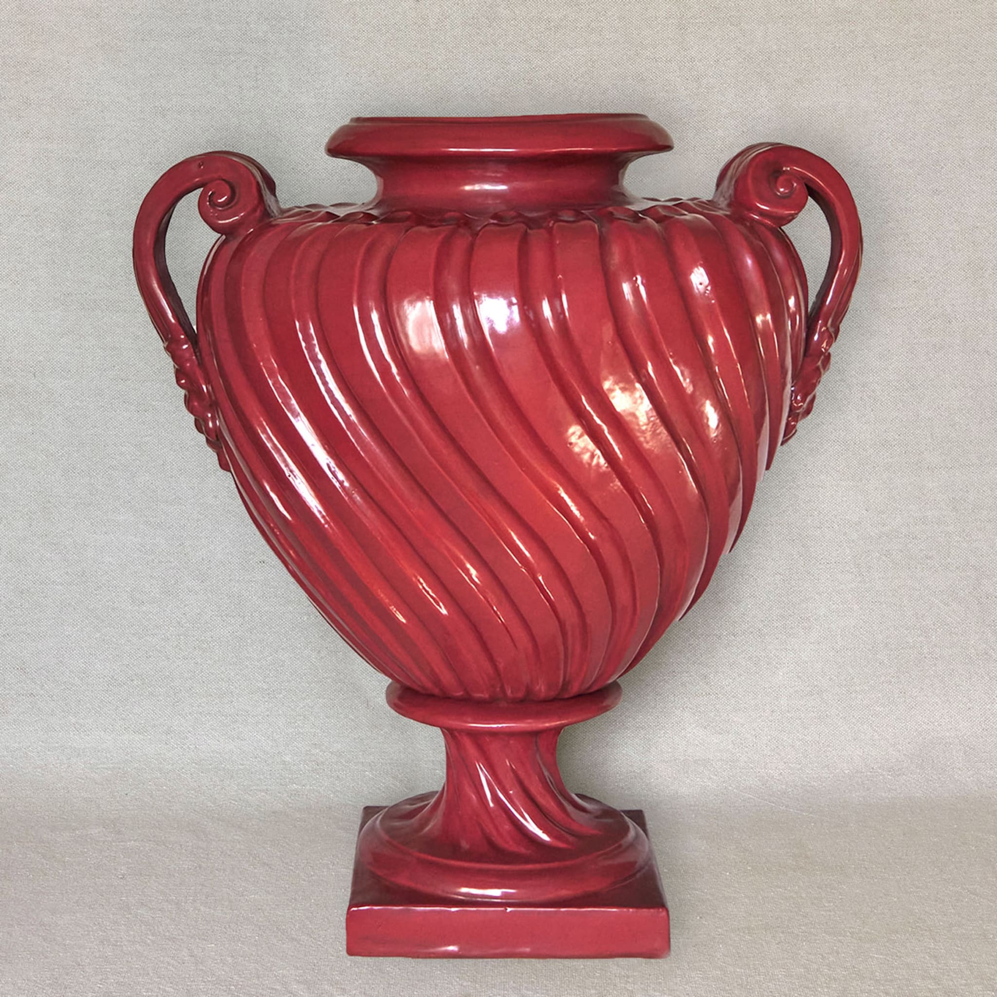 Ercole Rote Vase - Alternative Ansicht 1