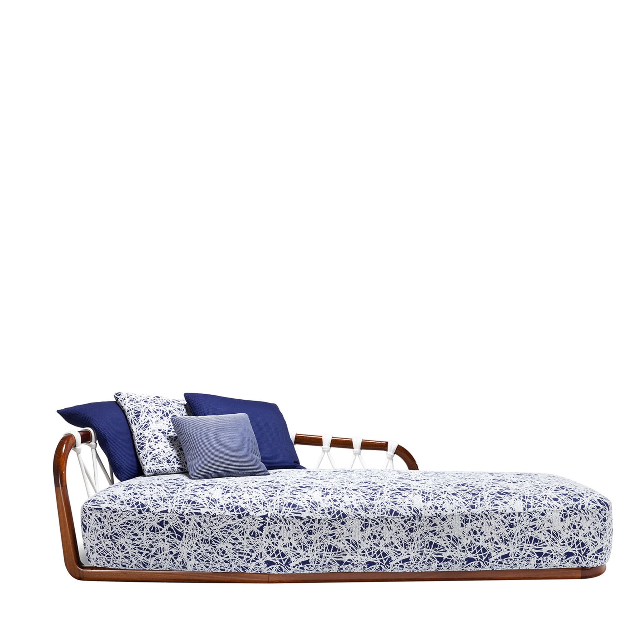 Sunset Basket Blue & White End Element by Paola Navone & AMP - Main view