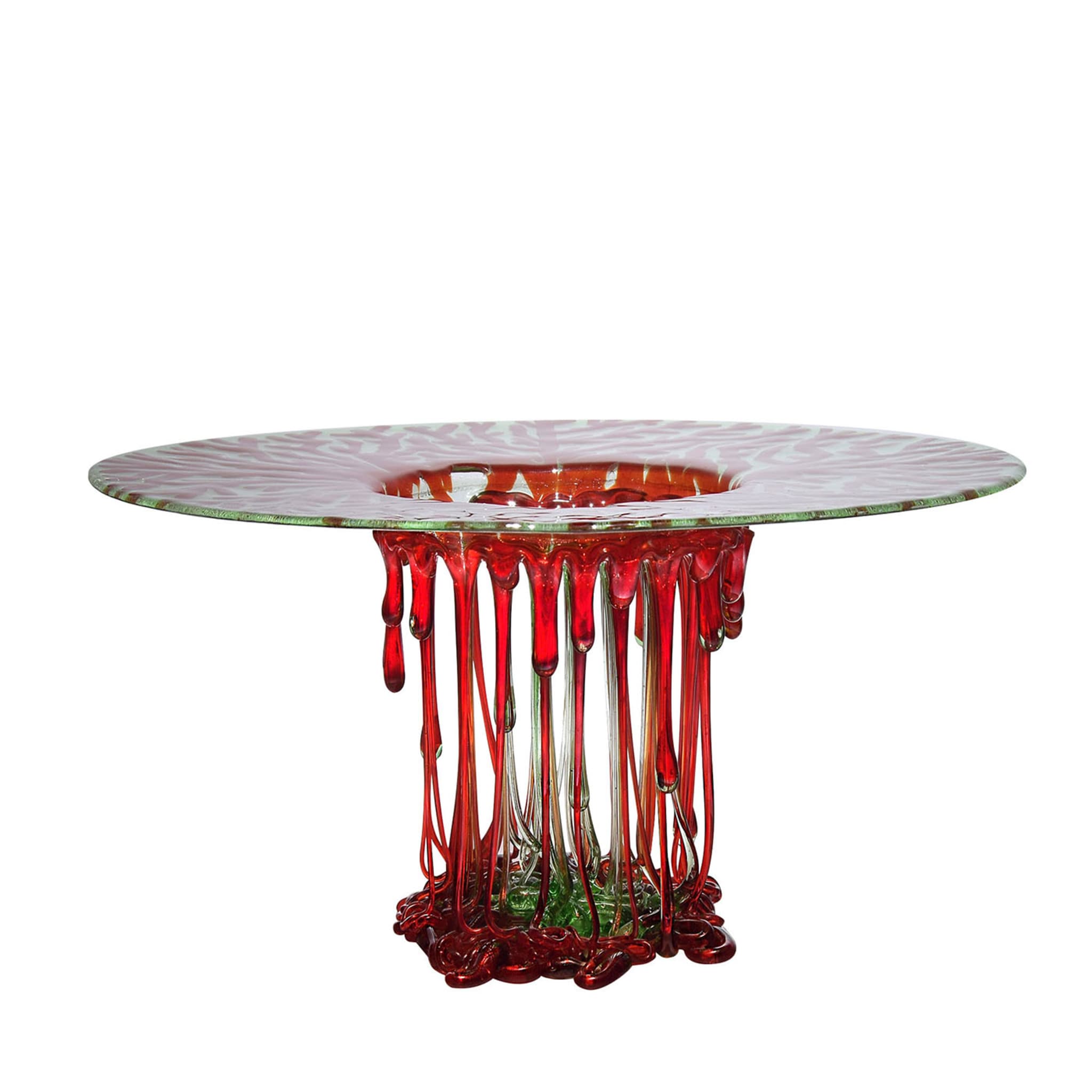 Centre de table sculptural Corallo Rosso Verde - Vue principale