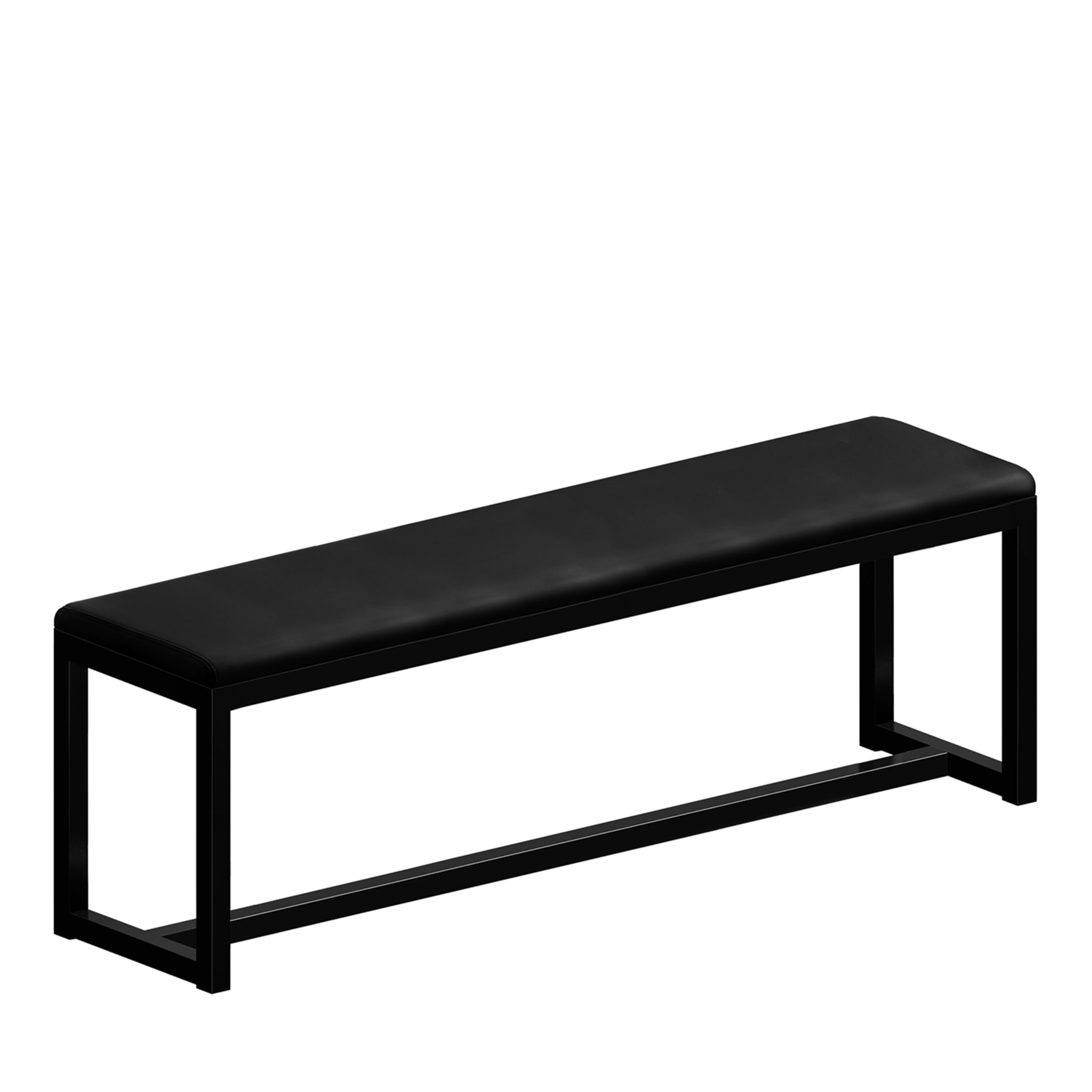 Big Brother Small Black Bench by Maurizio Peregalli - Main view