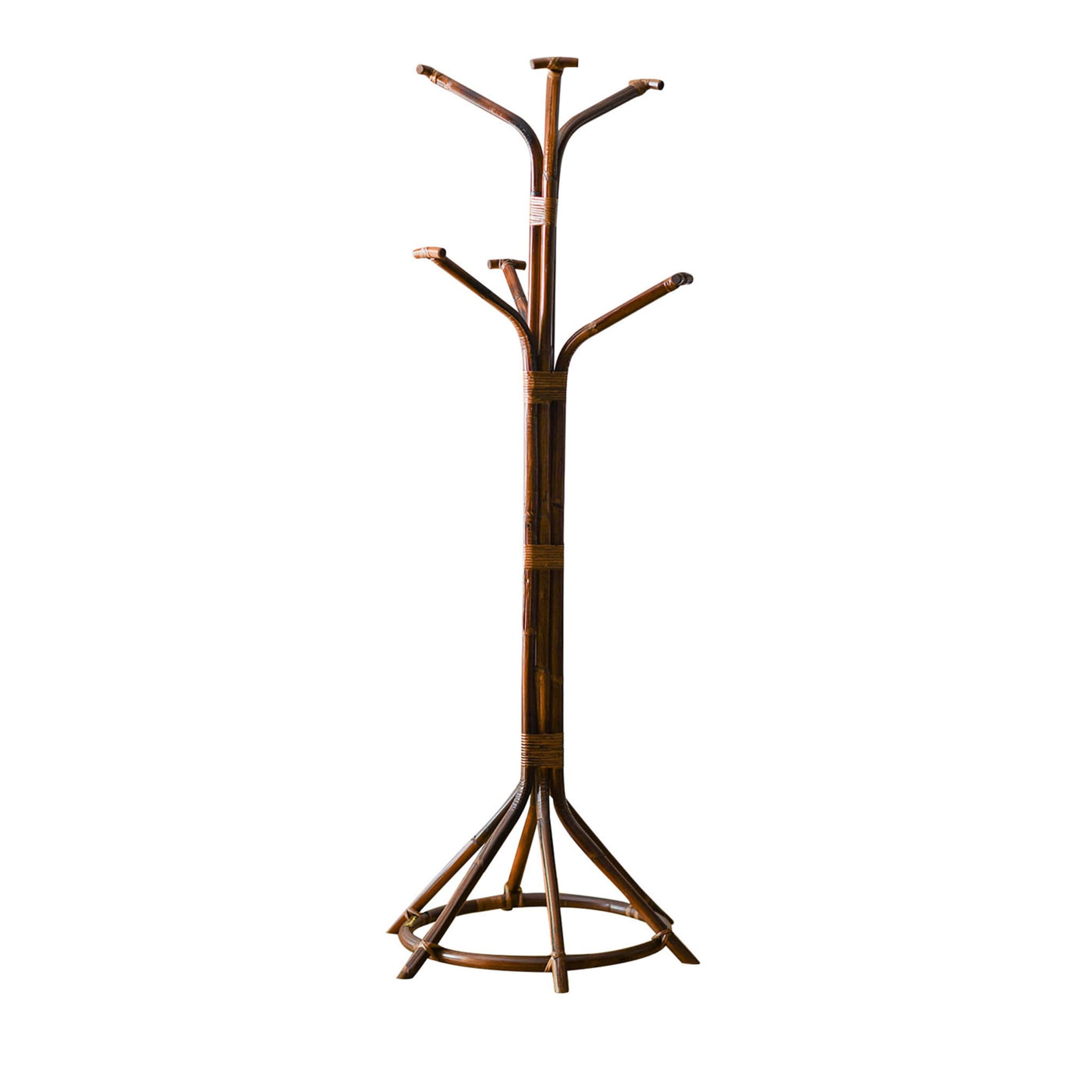 Perchero de bambú de 6 brazos - Vista principal