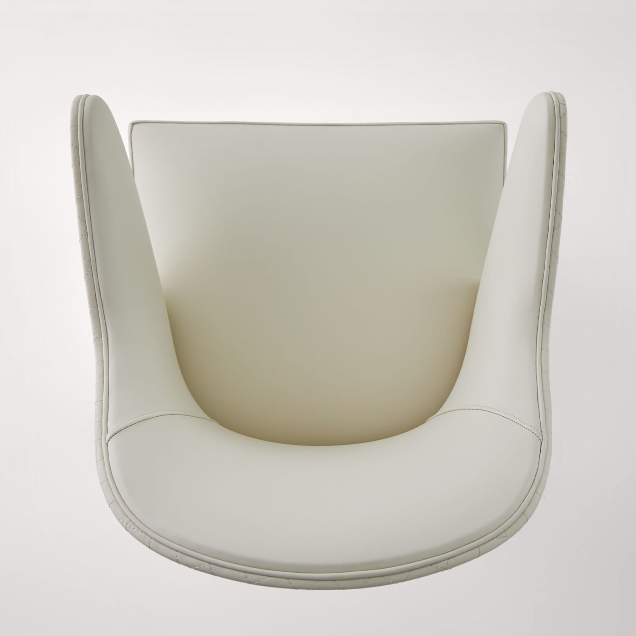 Soft White Swivel Chair - Alternative view 4