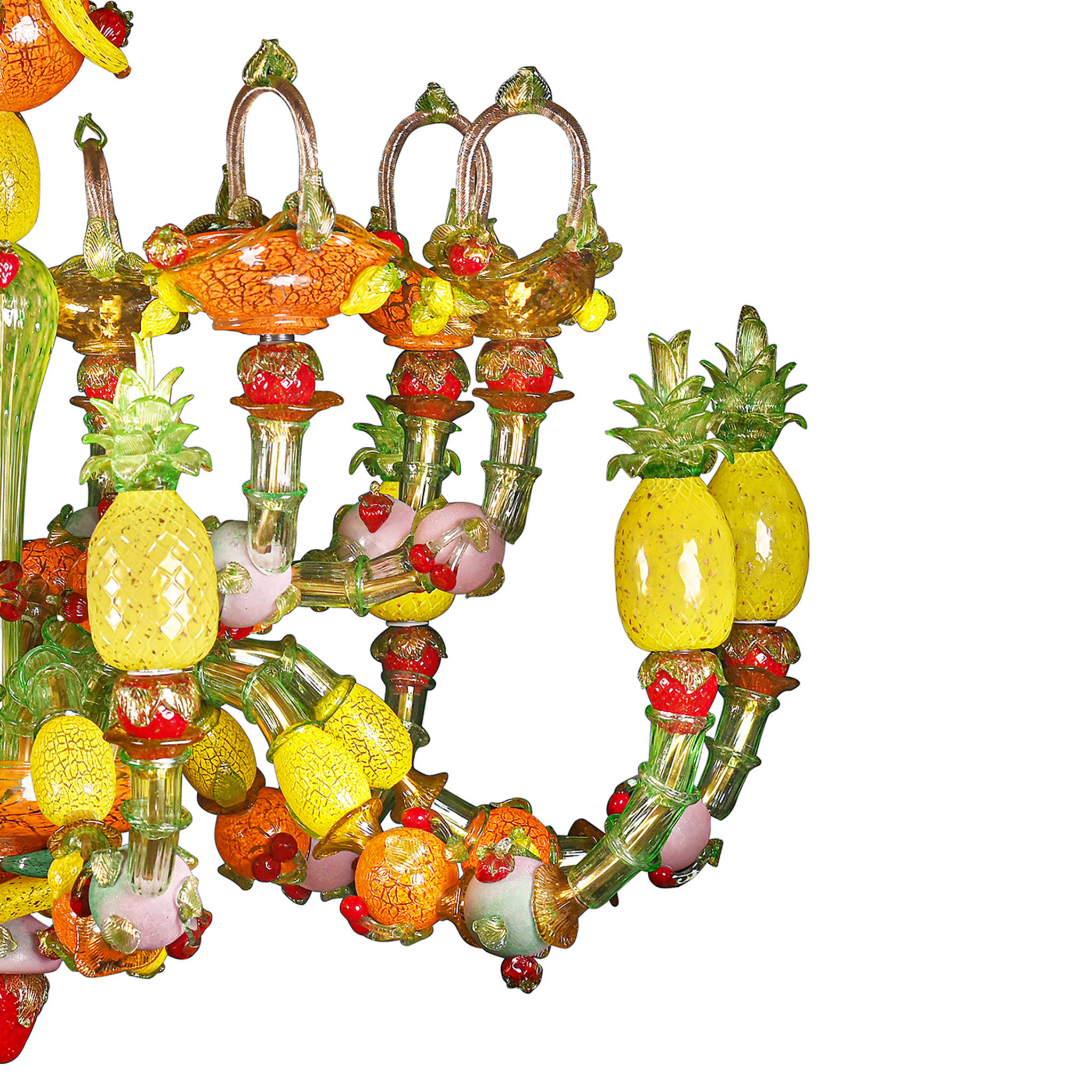 Frutta 16-Light Polychrome Chandelier - Alternative view 1