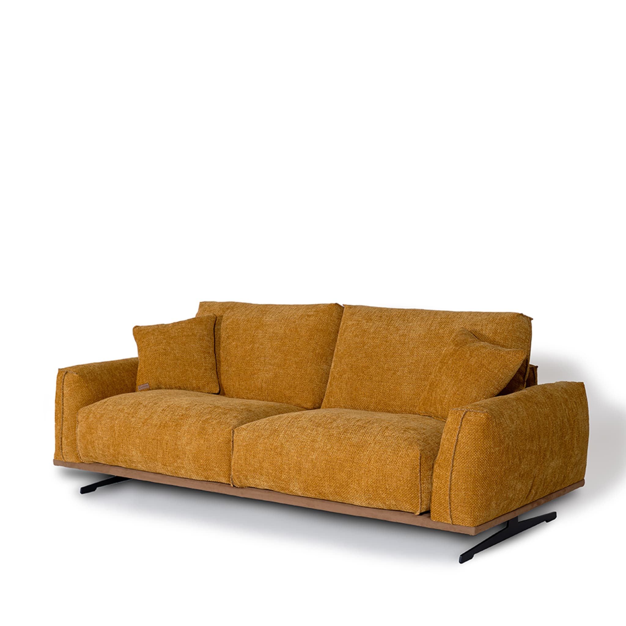 Boboli 2 Yellow Seater Sofa - Alternative view 4