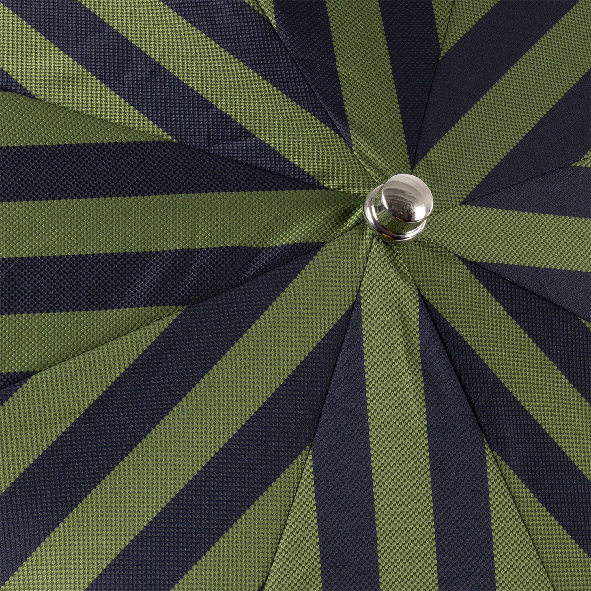 Green and Blue Stripe Foldable Umbrella - Alternative view 1