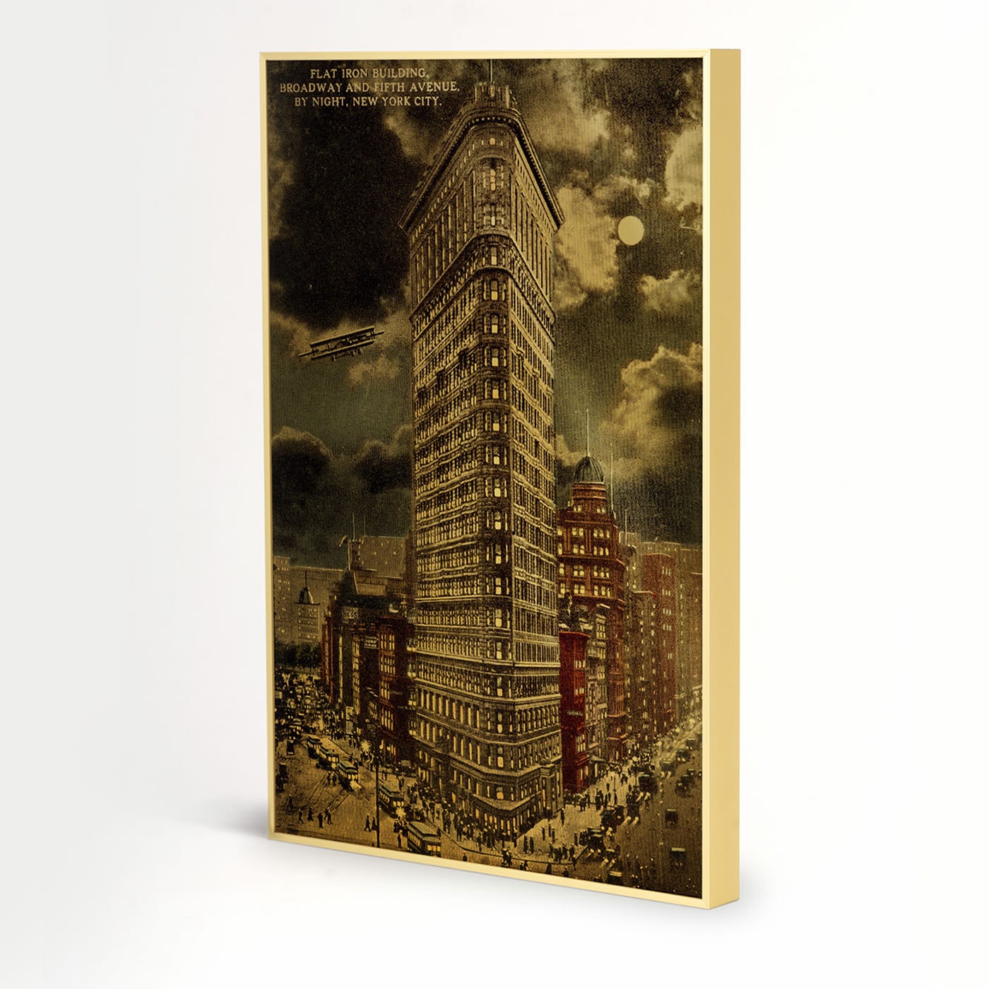 Flatiron Building Allurex Gold® Decorative Panel - NC Design