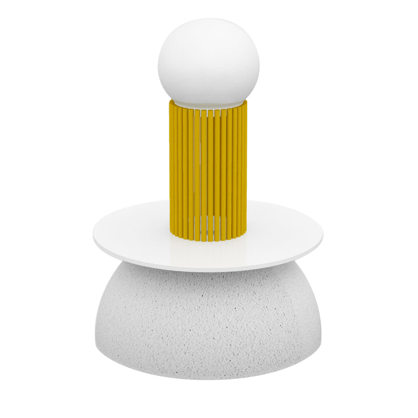 Rivelarsi Yellow Table Lamp - Nunzia Ponsillo