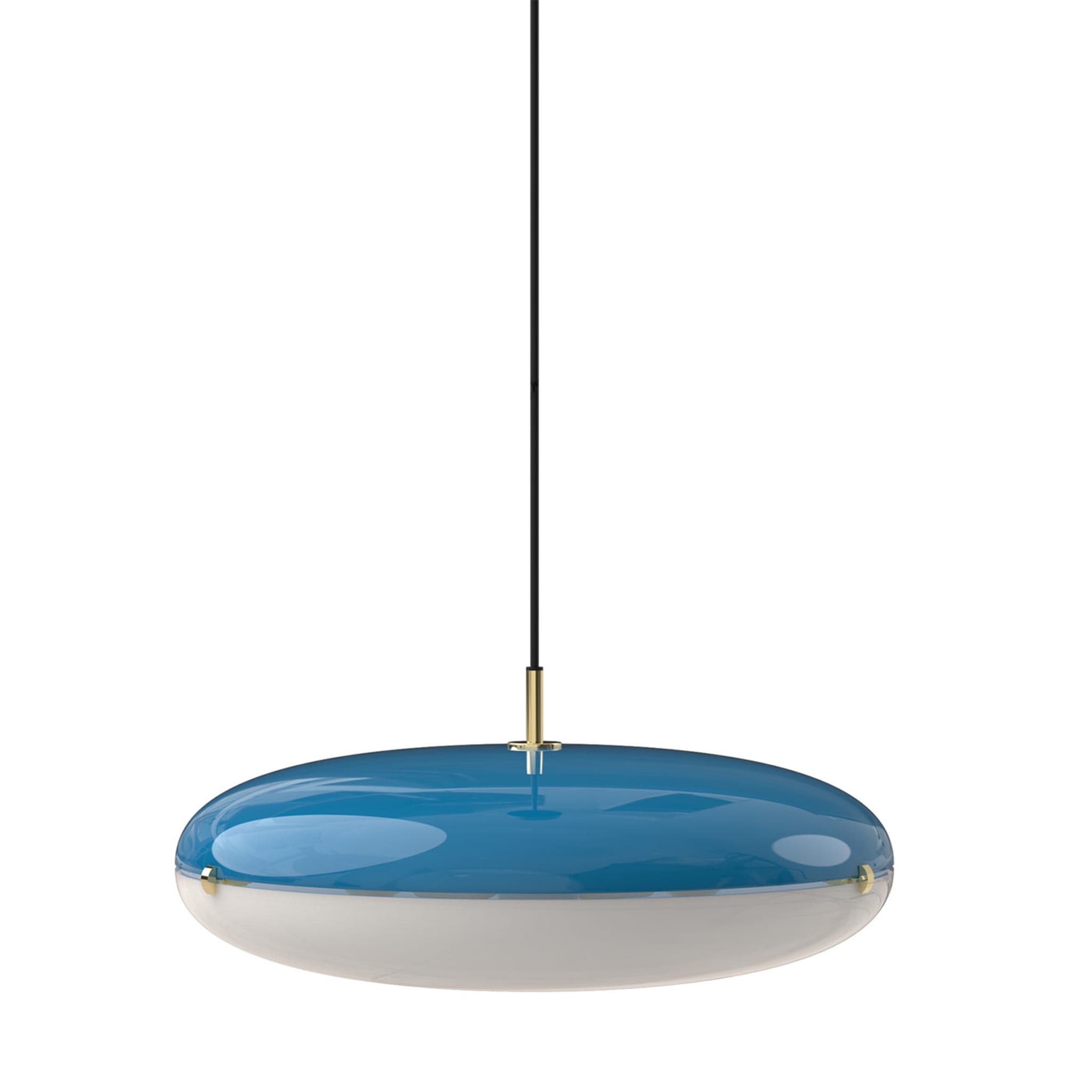 Lampe suspendue Luna Turquoise de Gio Ponti - Vue principale